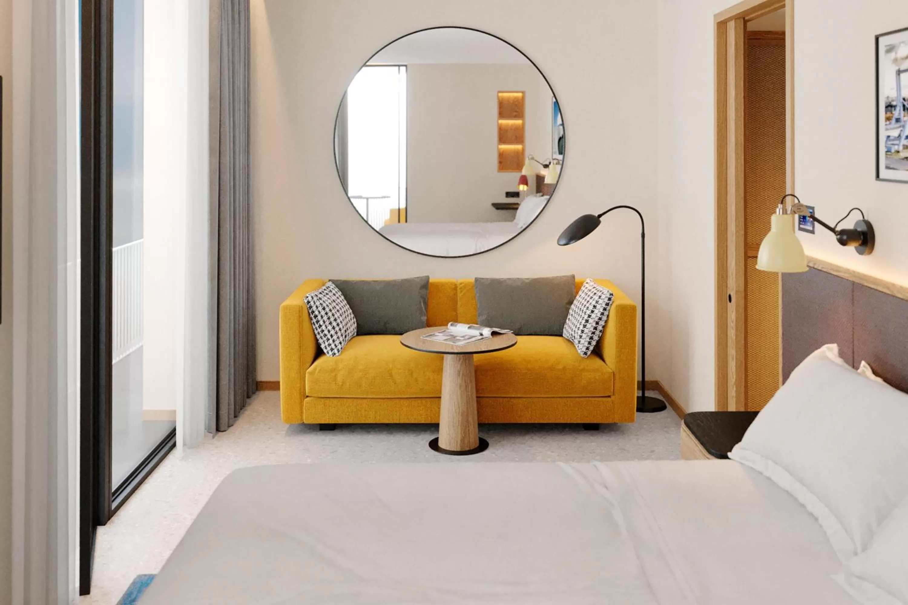 Photo of the whole room, Bed in Four Points by Sheraton Matosinhos