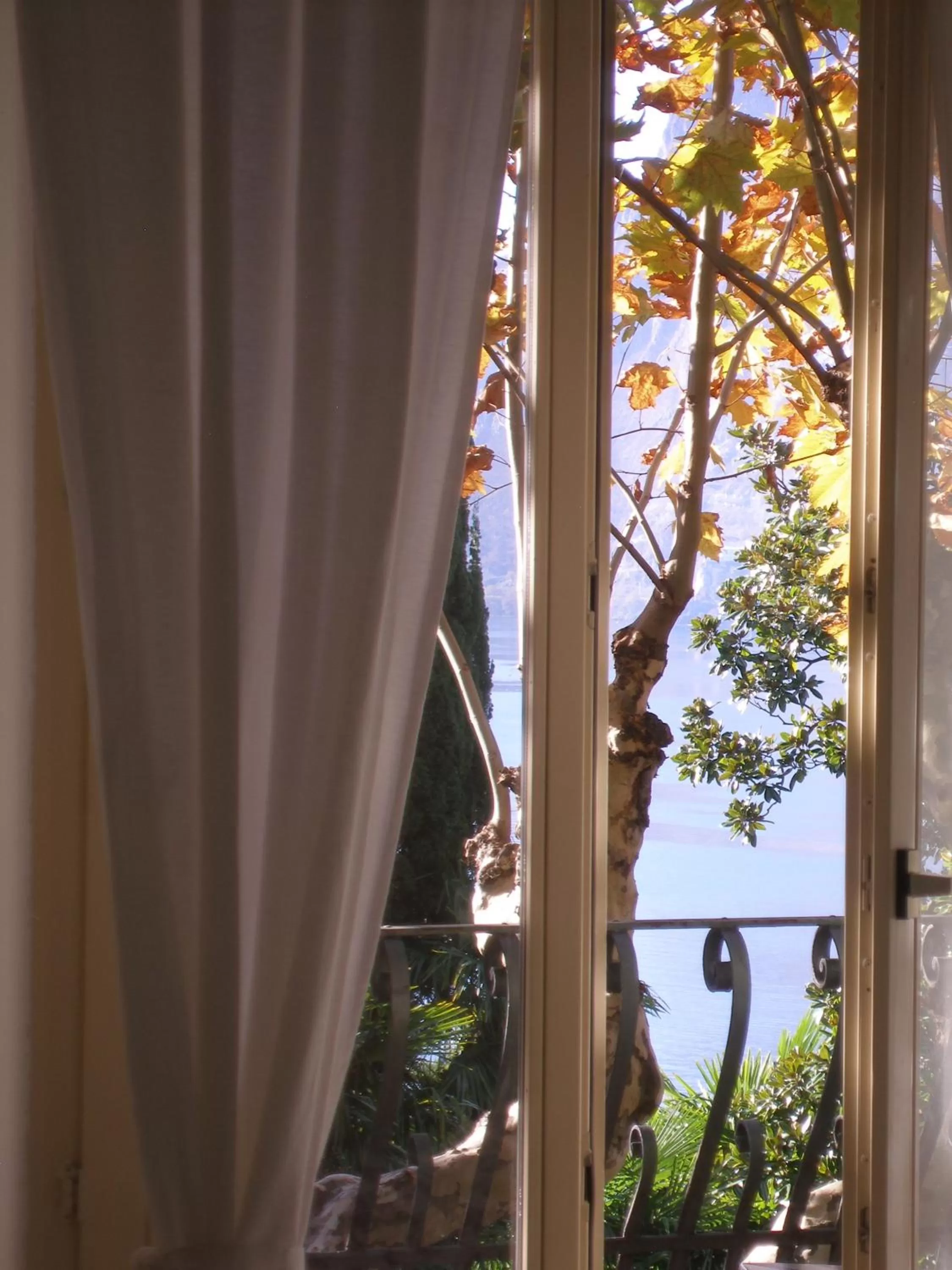 Lake view in Hotel Firenze Lugano