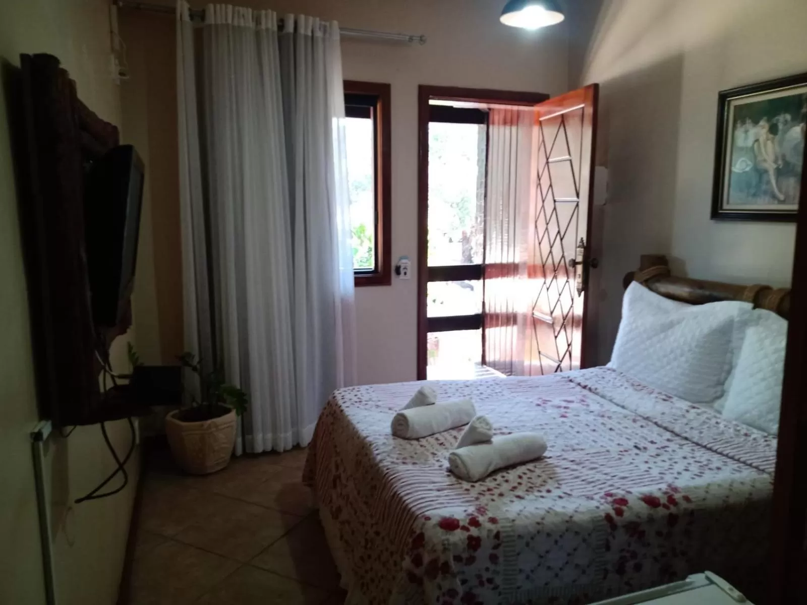 Bedroom, Bed in Mar e Terra Concept Pousada