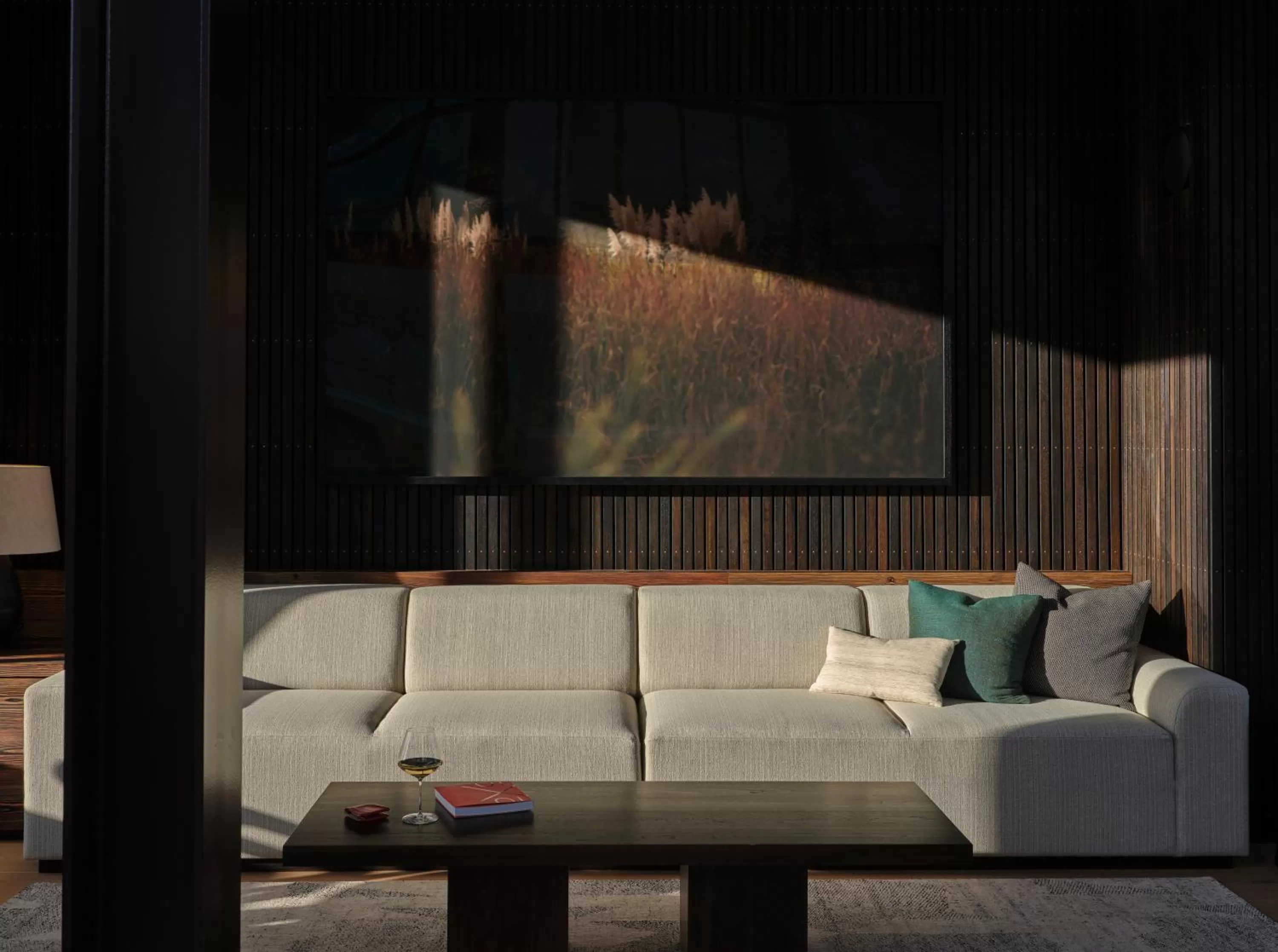 Living room in The Hotel Britomart