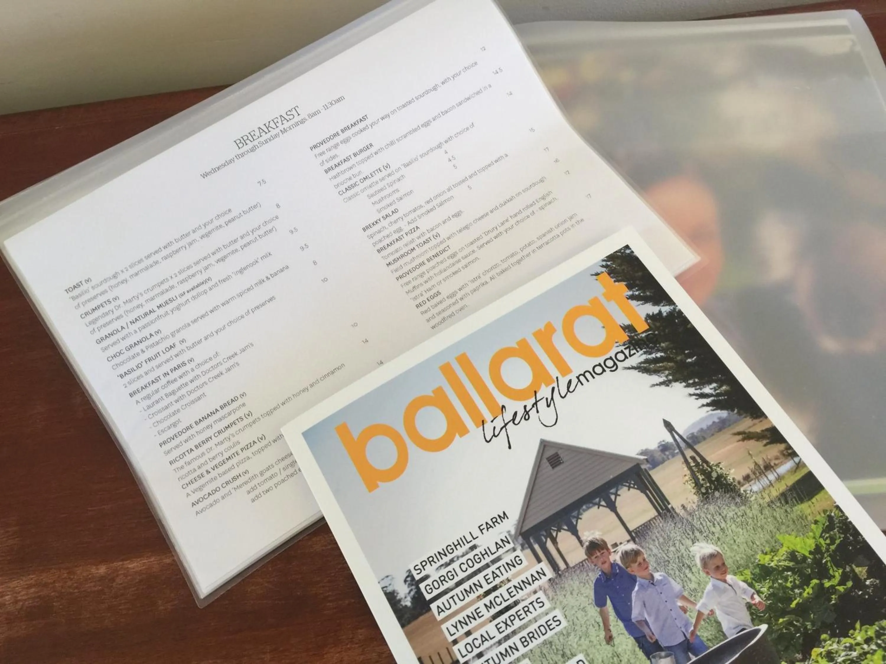 Restaurant/places to eat in Ballarat Colonial Motor Inn