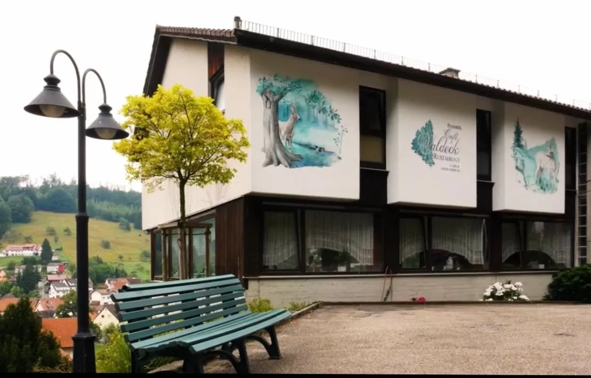 Property Building in Hotel Cafe Waldeck