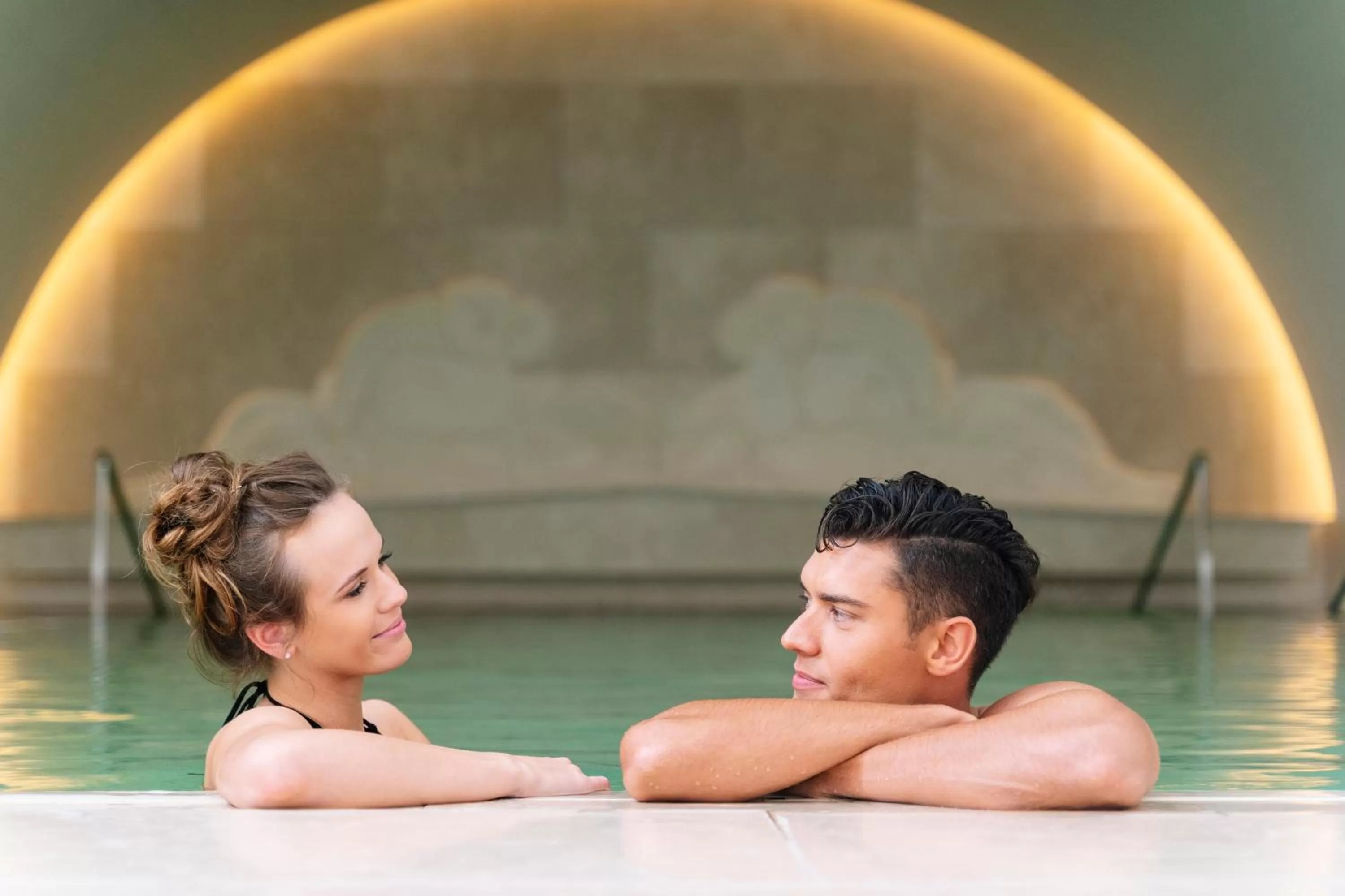 Swimming pool in Park Hyatt Vienna