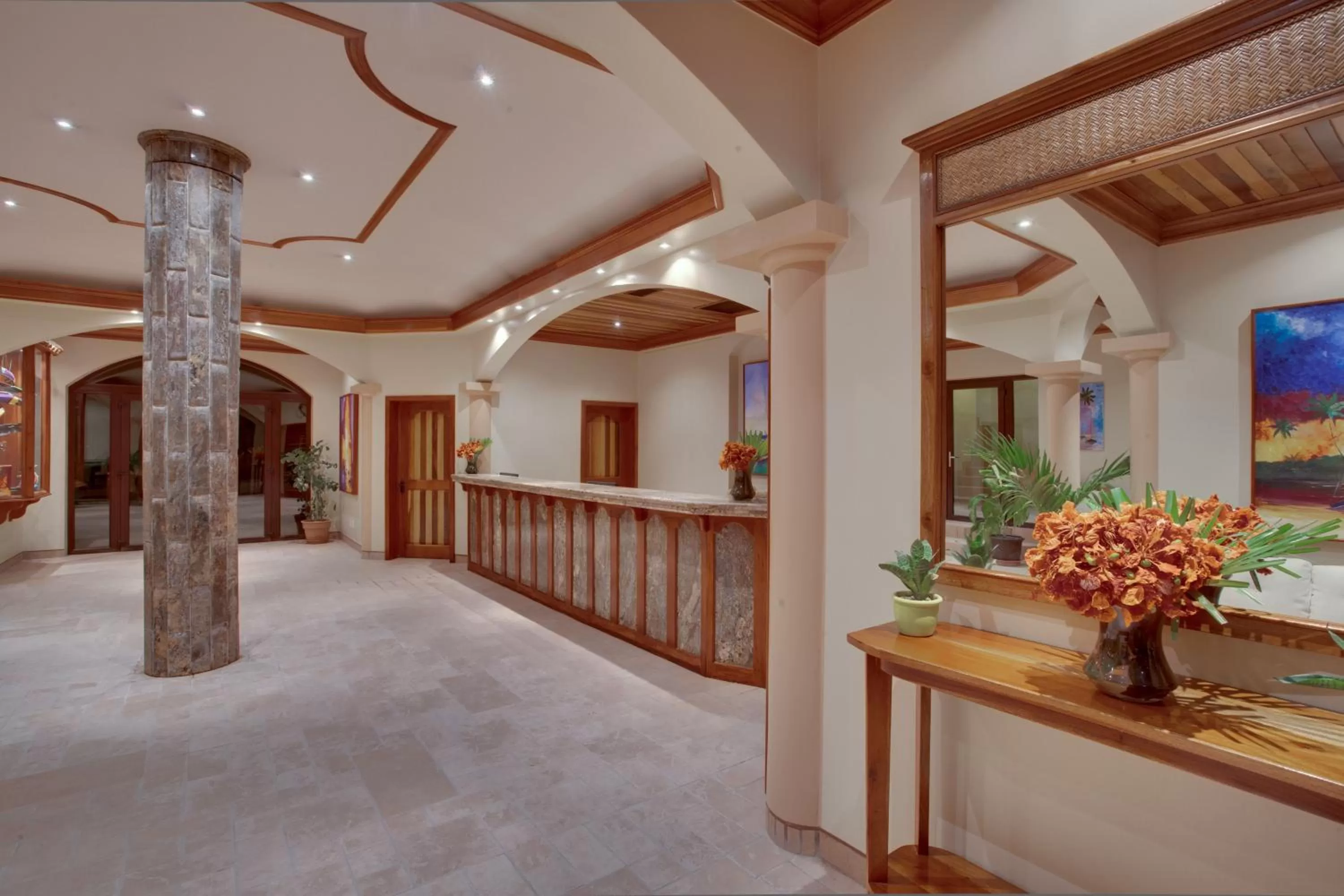 Lobby or reception in Coco Beach Resort