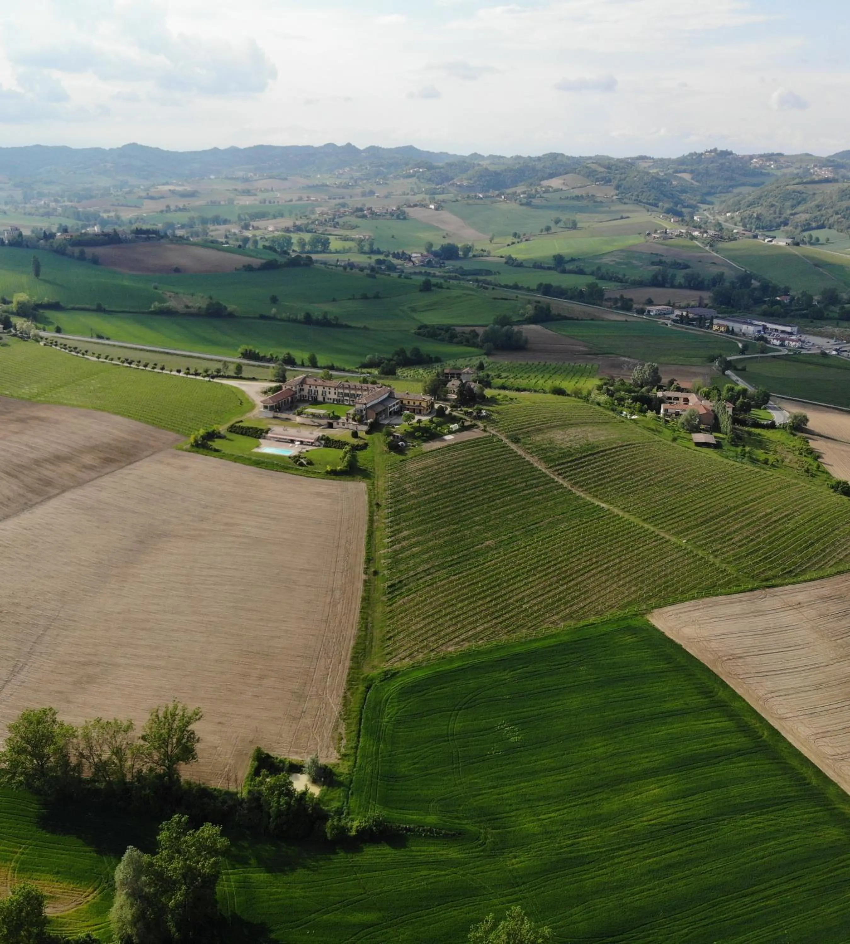 Bird's eye view in Spinerola Hotel Restaurant e Spa Arborea