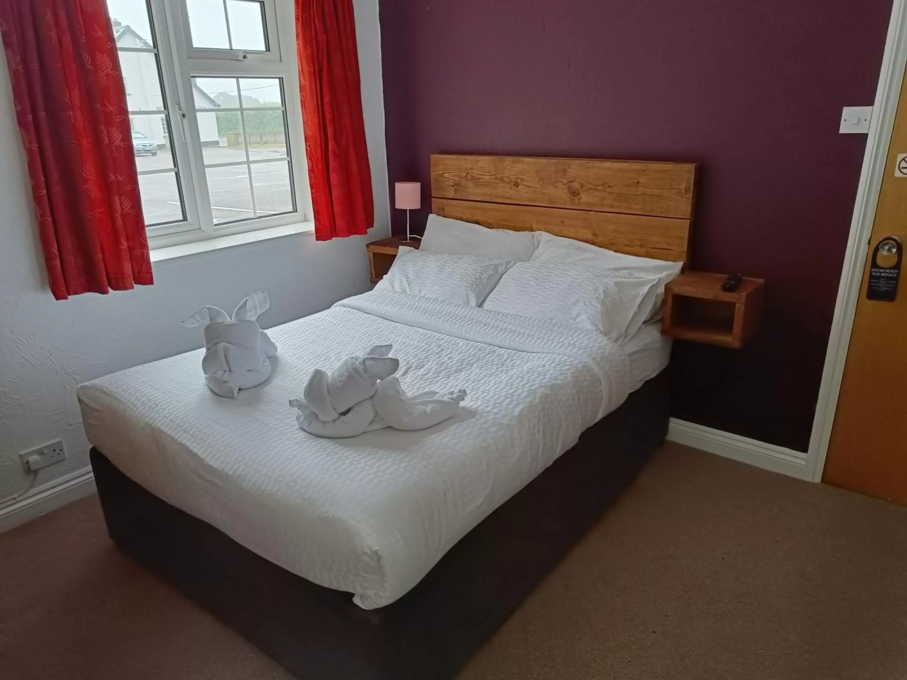 Bed in The Meldon Suite