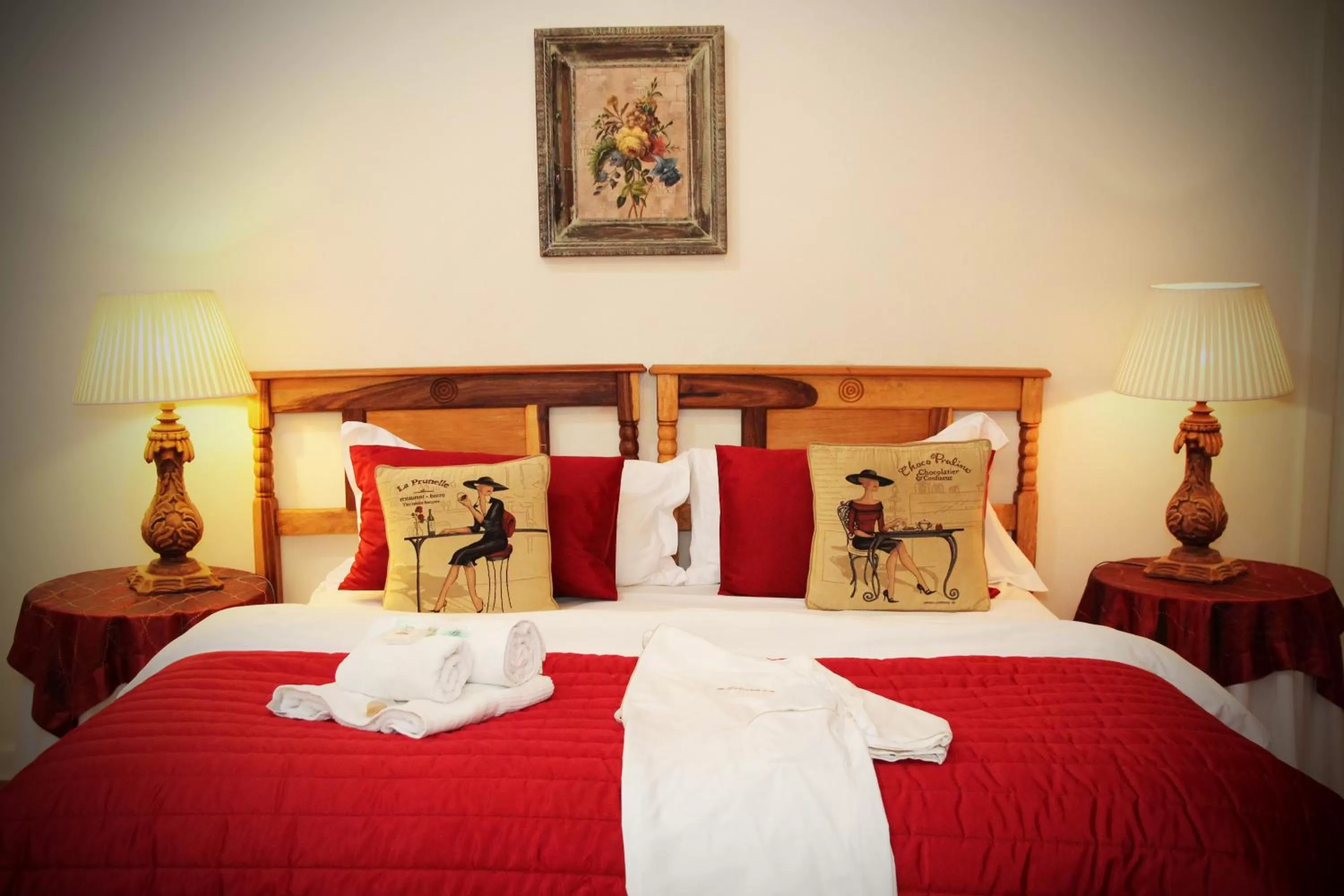 Bed in Victoria Manor