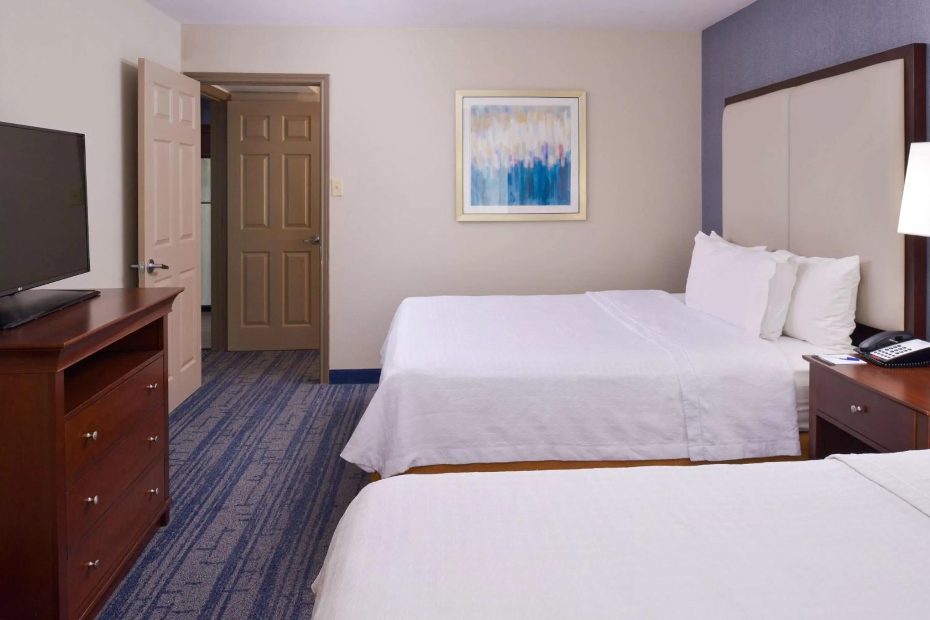 Bedroom, Bed in Homewood Suites by Hilton Dallas-Lewisville