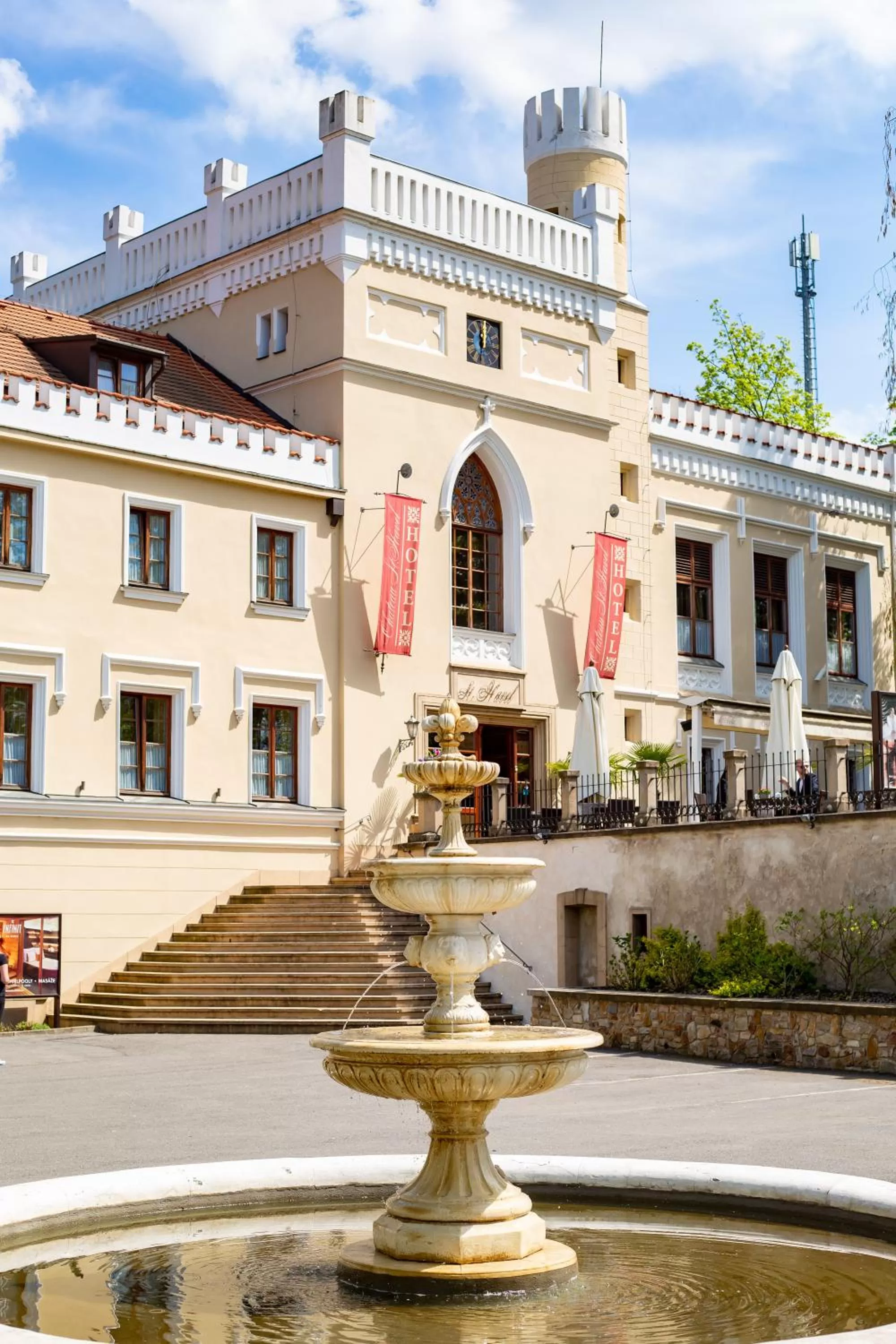 Property building in Chateau St. Havel - Wellness Hotel