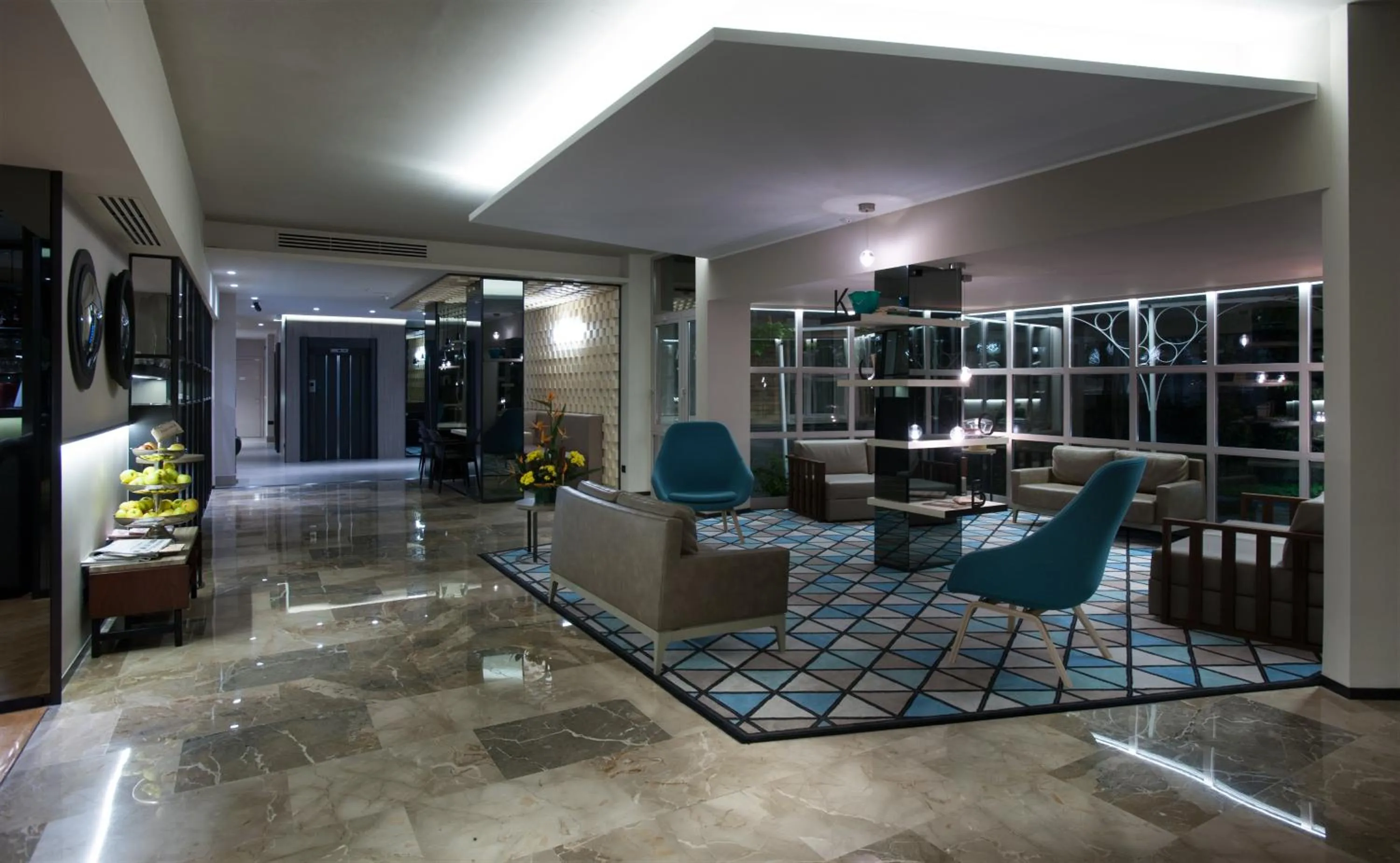 Living room in Hotel Lombardia
