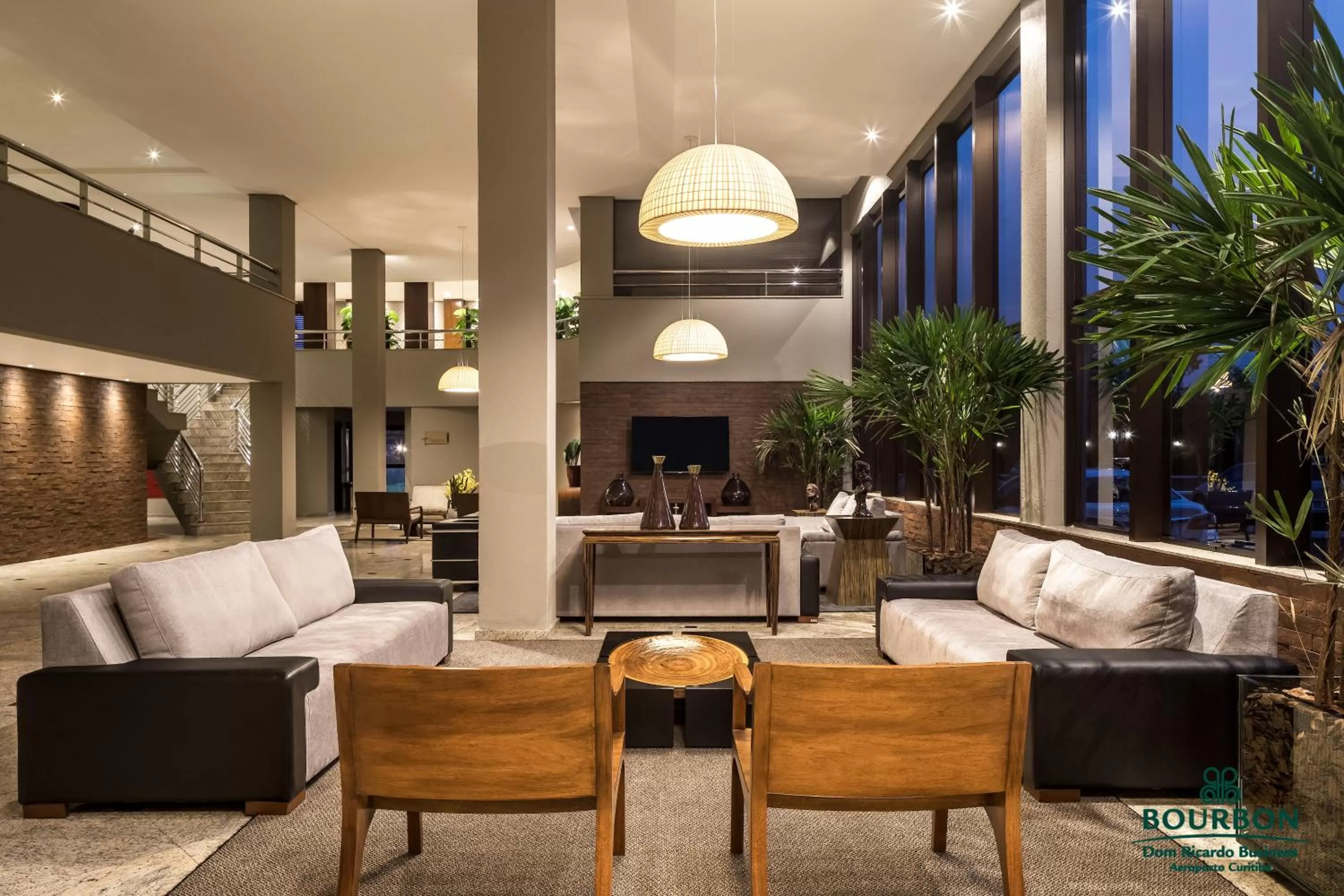 Lobby or reception in Bourbon Dom Ricardo Aeroporto Curitiba Business Hotel