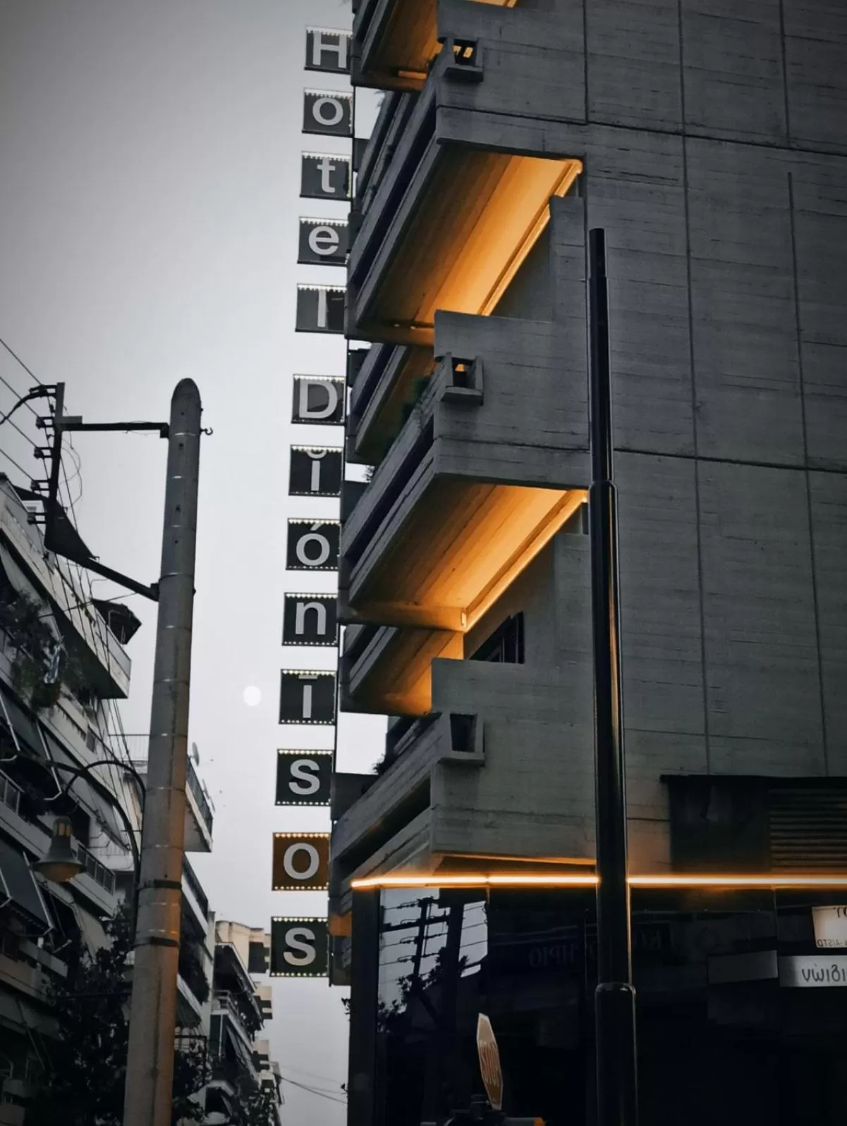 Property building in Dionisos Hotel