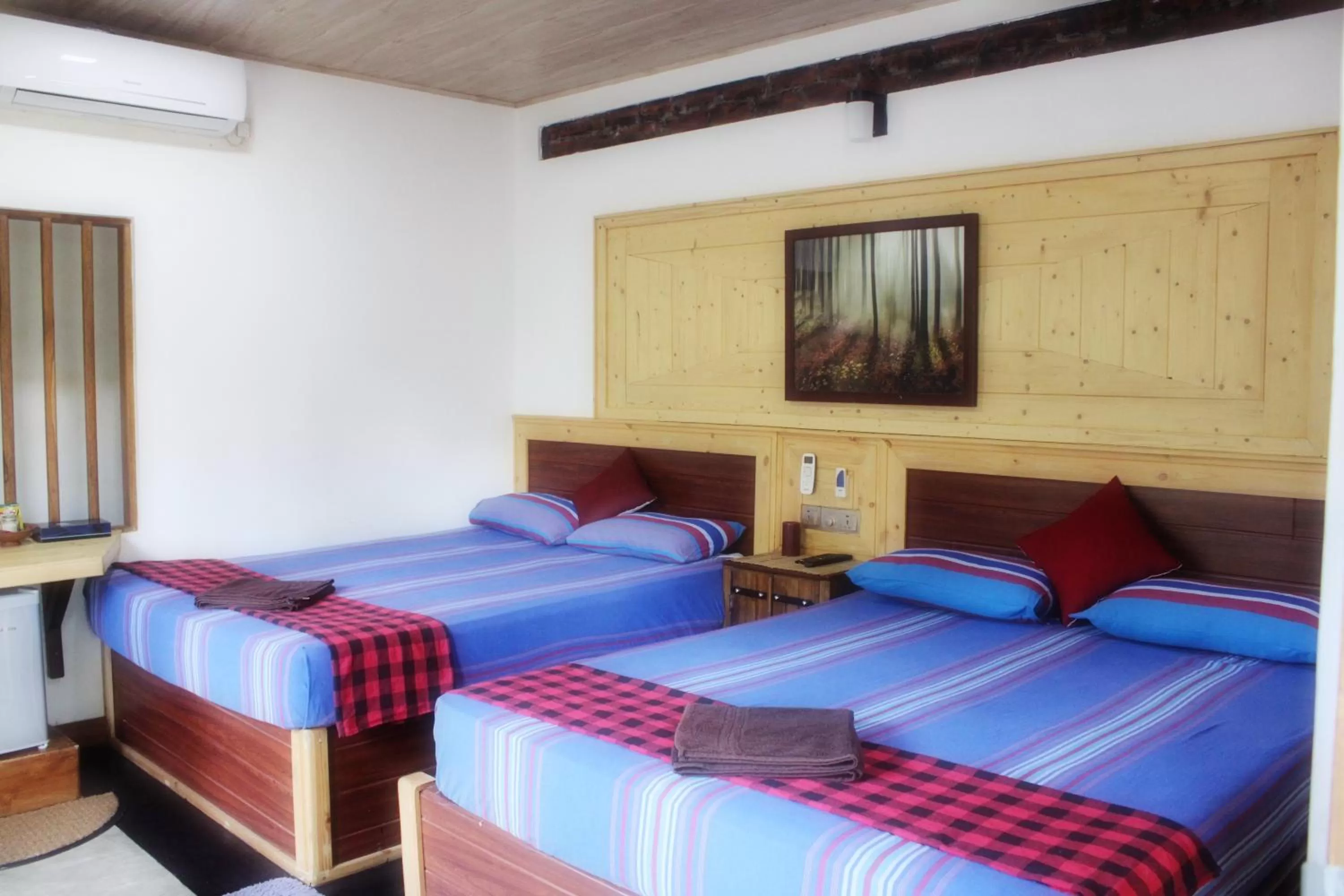 Bed in Green Cottage