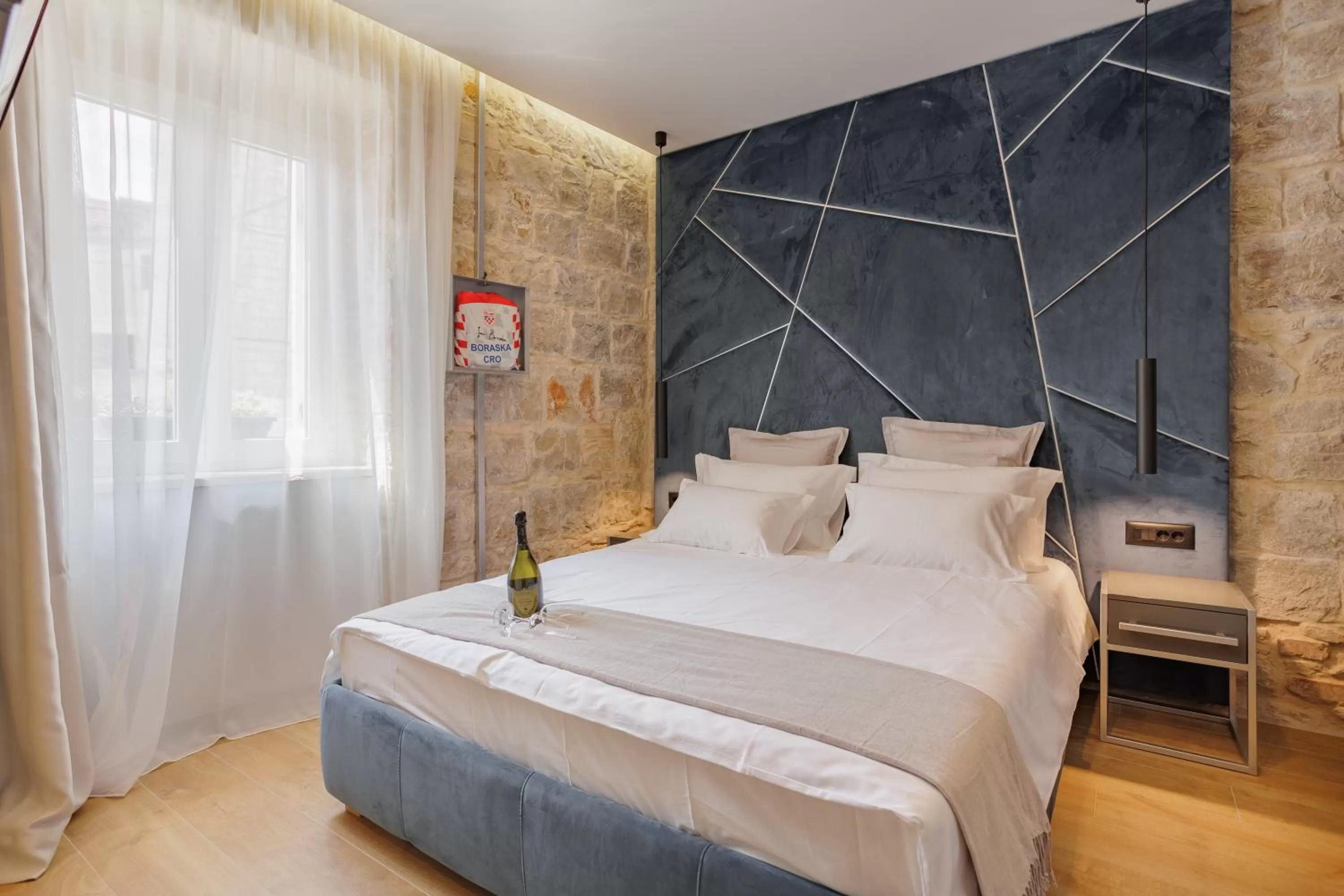 Bedroom, Bed in Heritage Rooms Split Olympic Dream