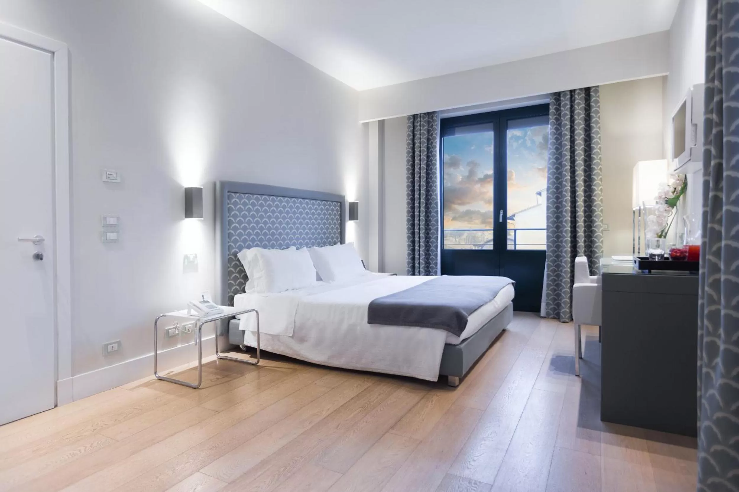 Bird's eye view, Bed in Grand Hotel Croce Di Malta