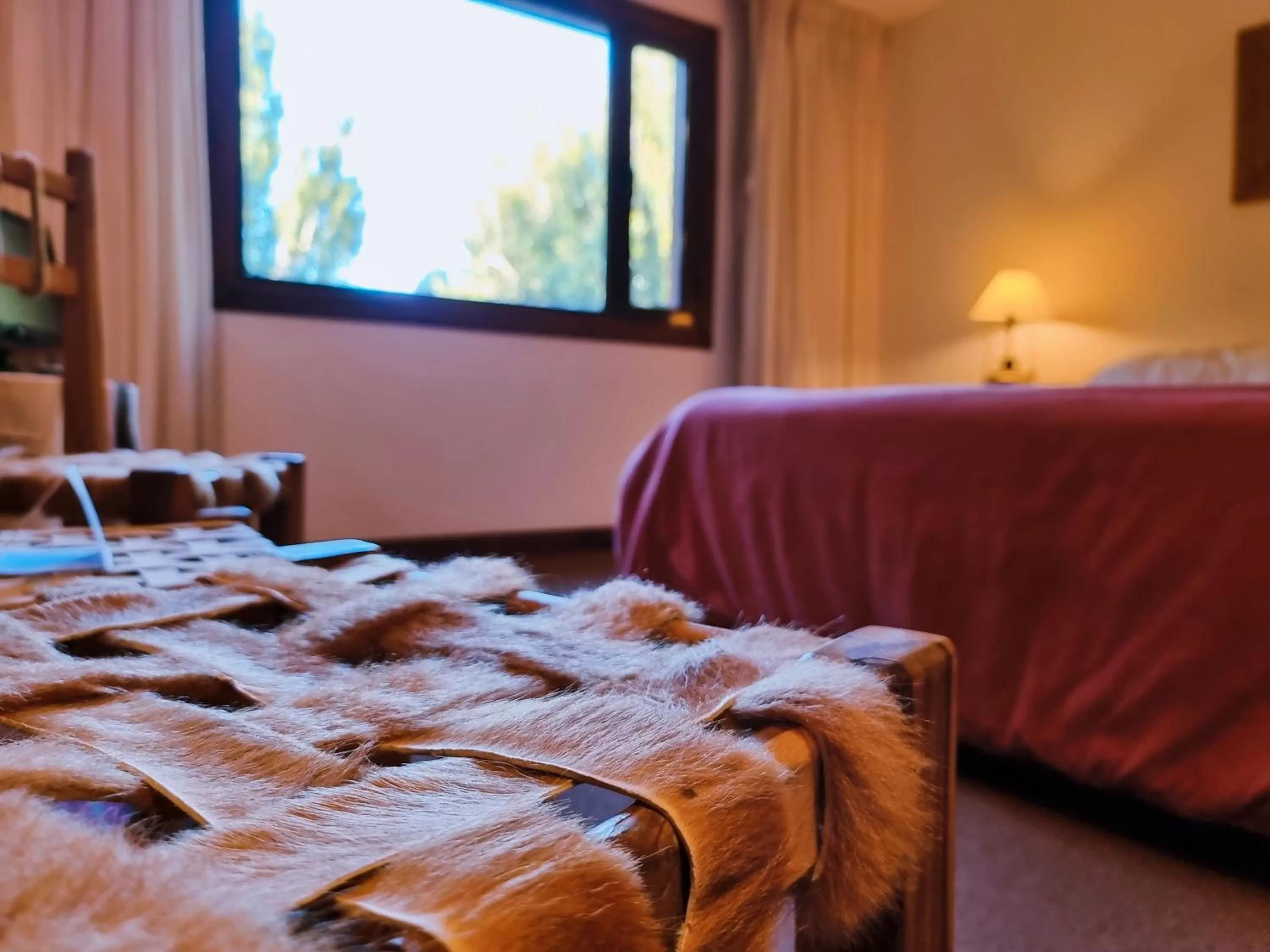 Bed in Hosteria Cauquenes De Nimez