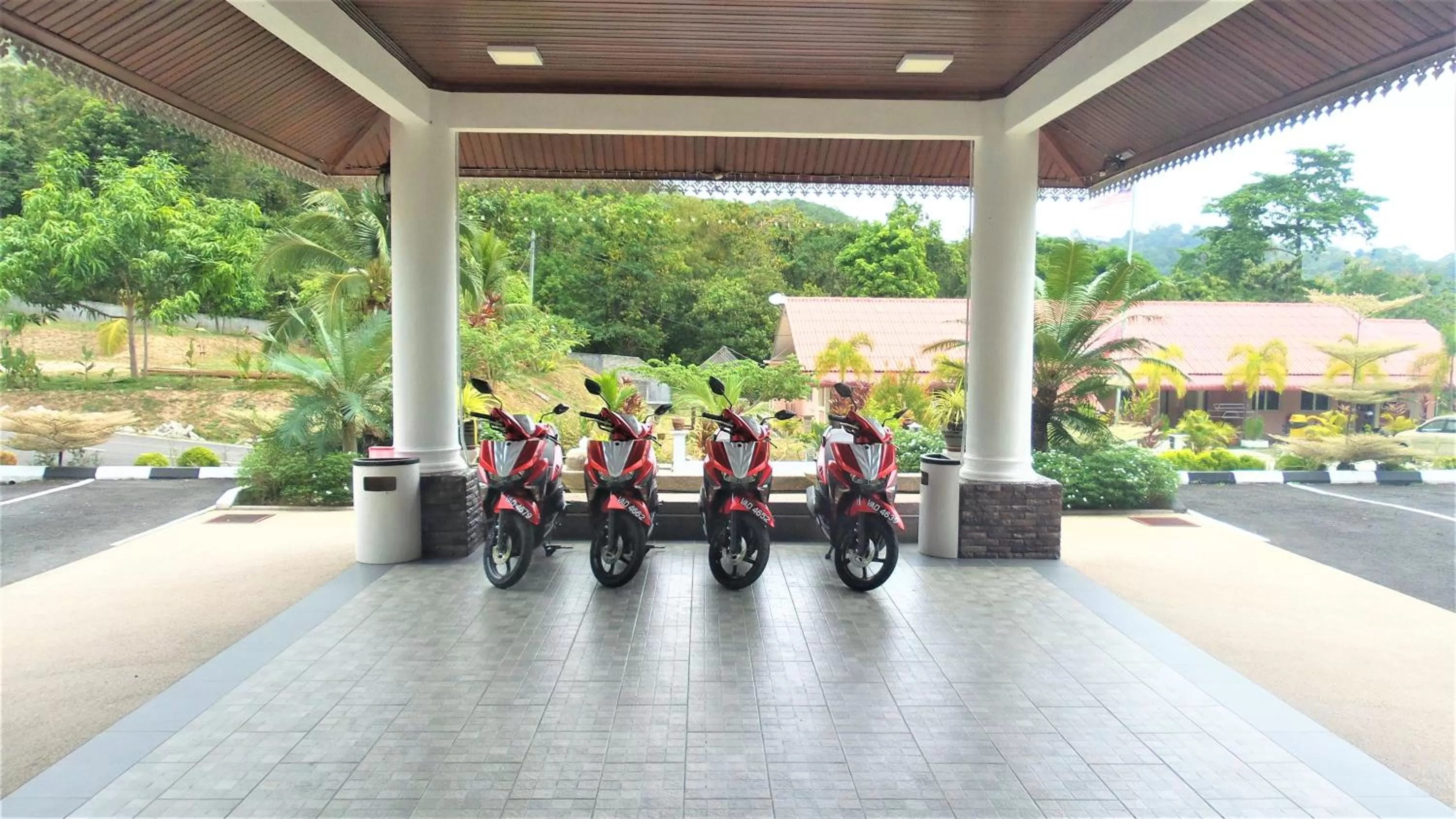 Facade/entrance in Wang Valley Resort