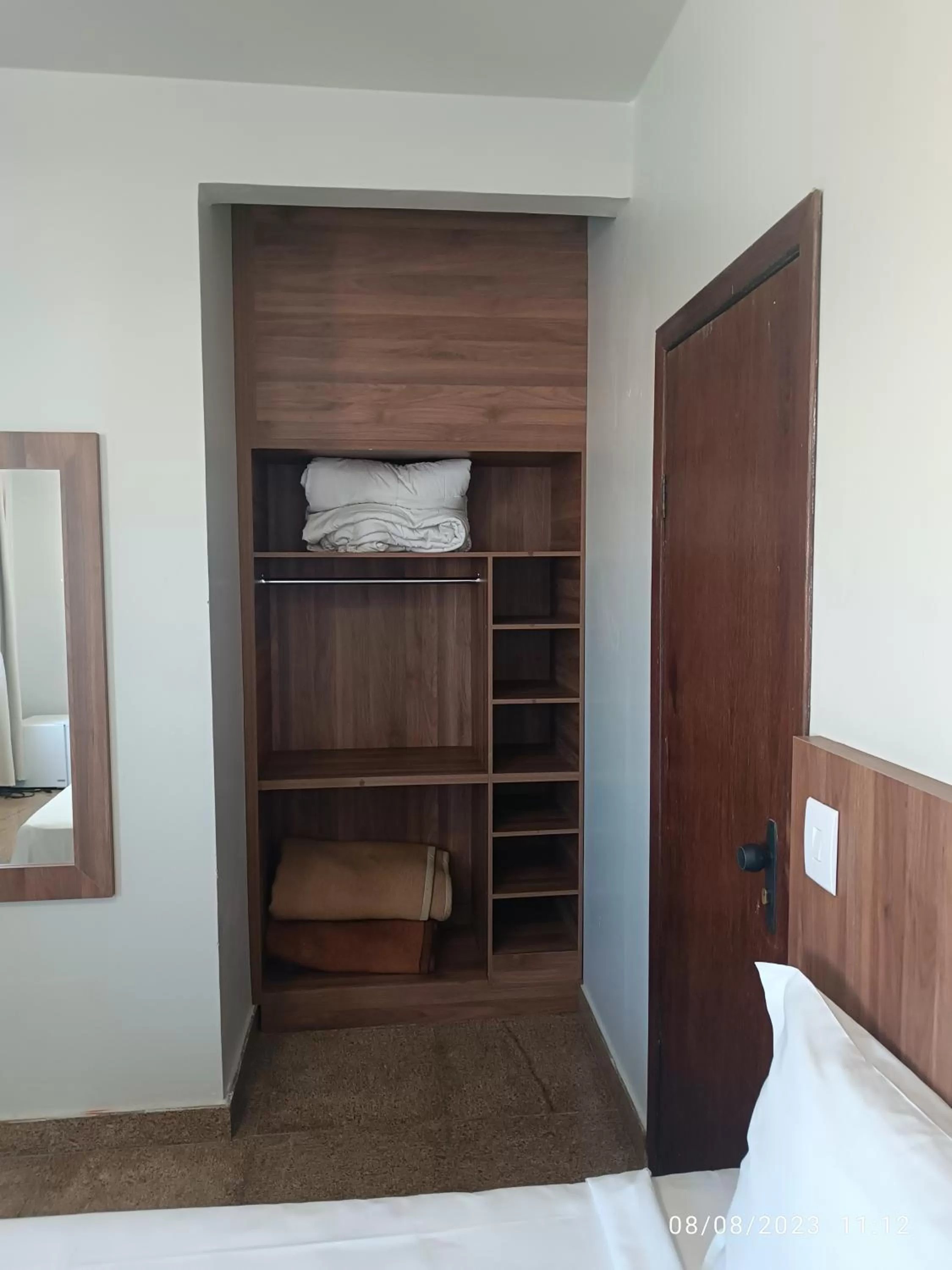 Bed in Hotel Oscar Blue Montes Claros