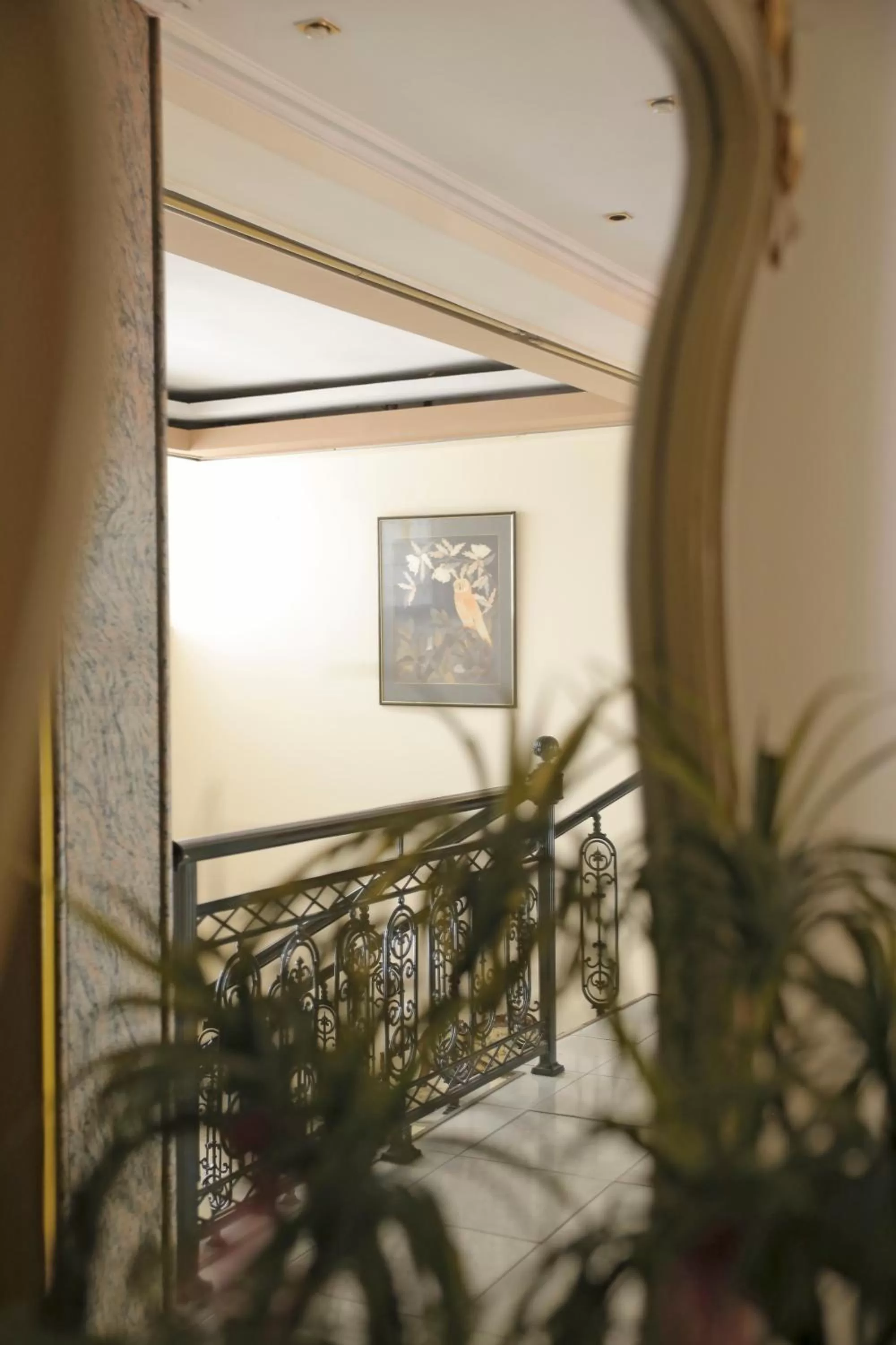 Communal lounge/ TV room in Hotel Anesi