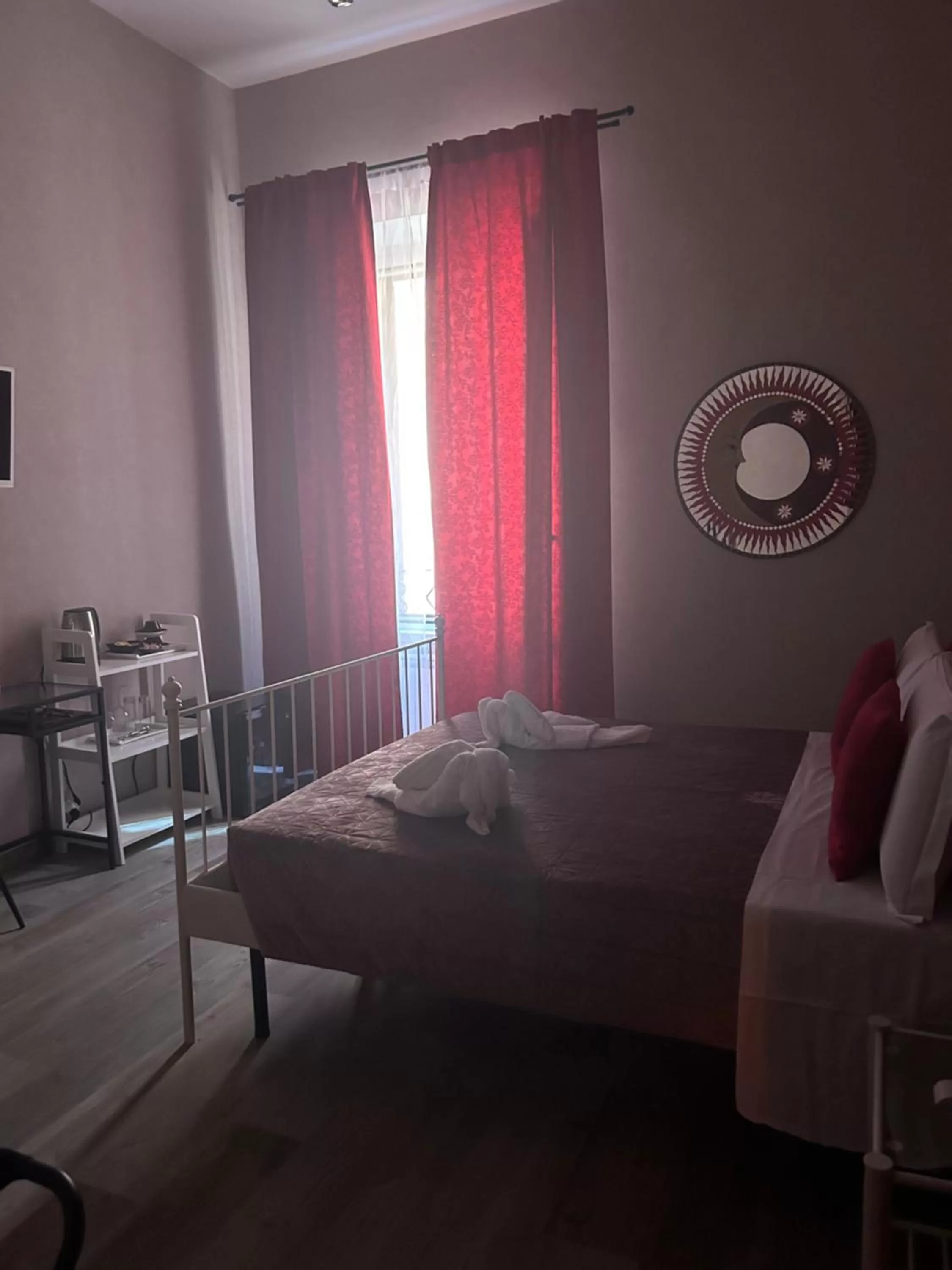 Bed in Vanella Rome Domus