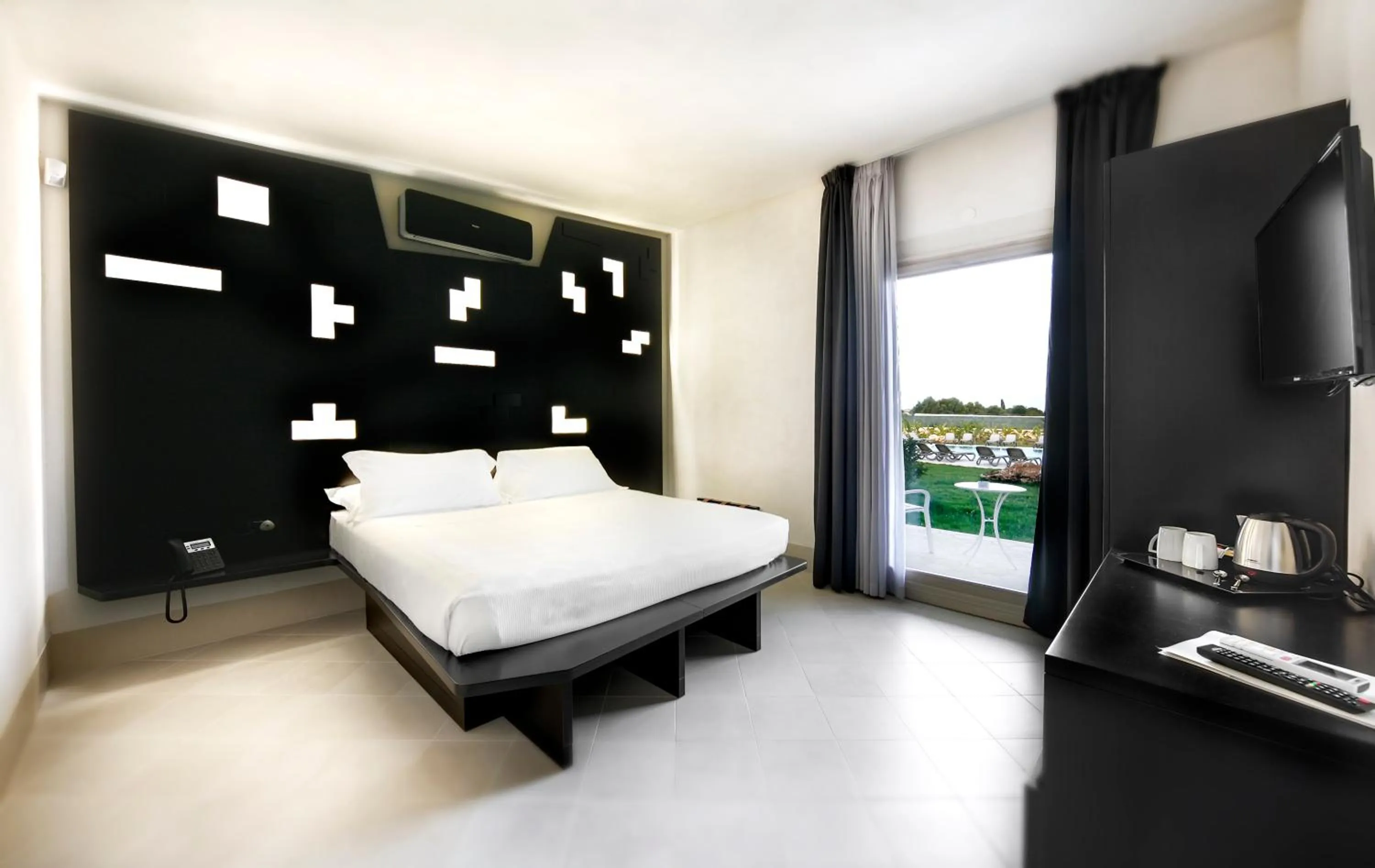 Deluxe Double or Twin Room with Pool View in Addauro Resort