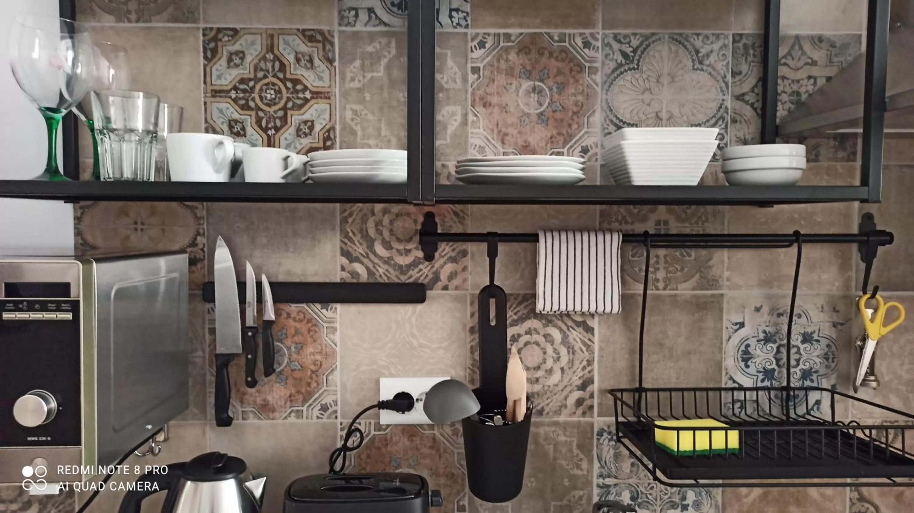 kitchen in Hotel Apartamentos Pueblo Mar