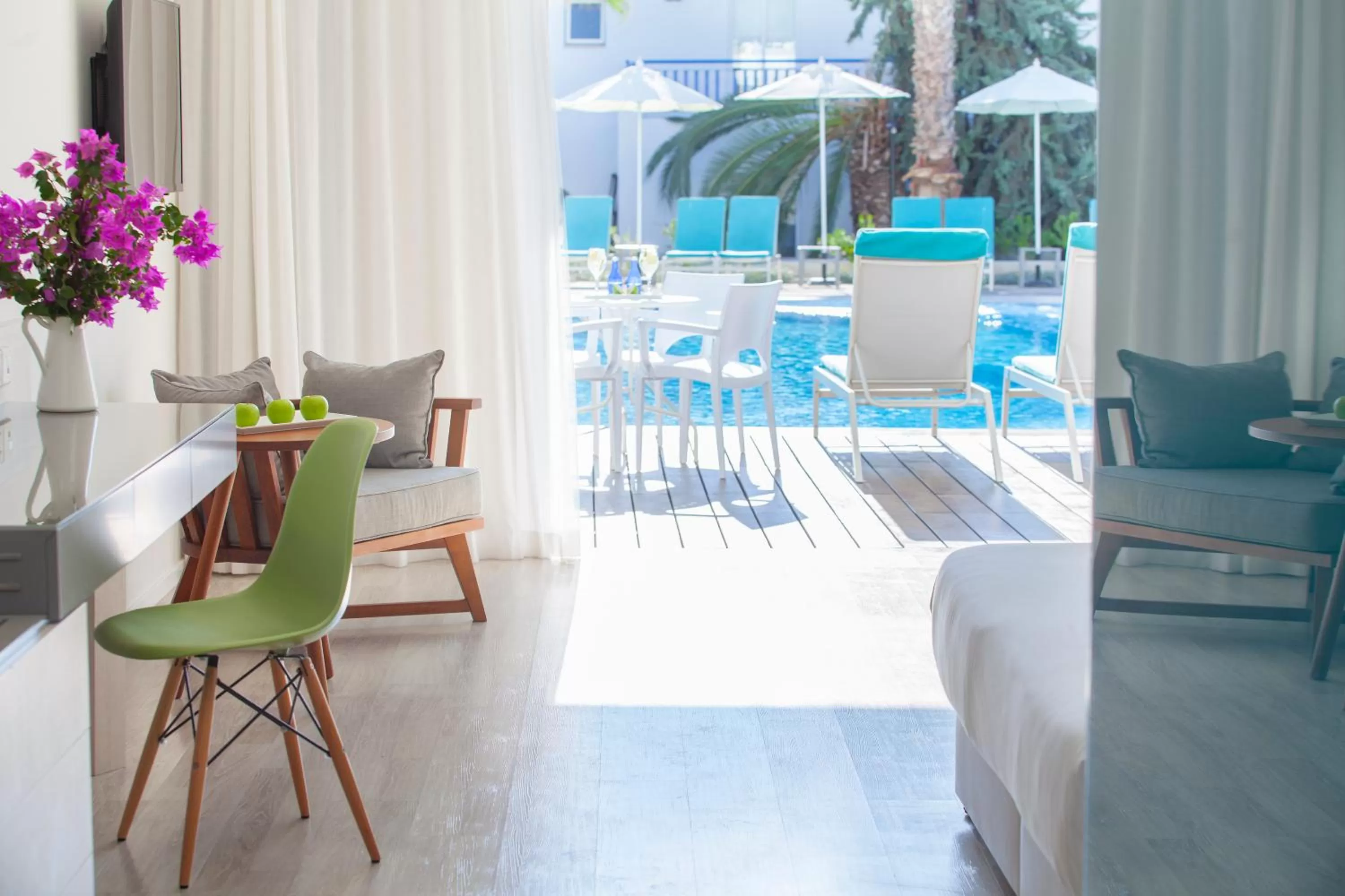 Bedroom in Aliathon Aegean