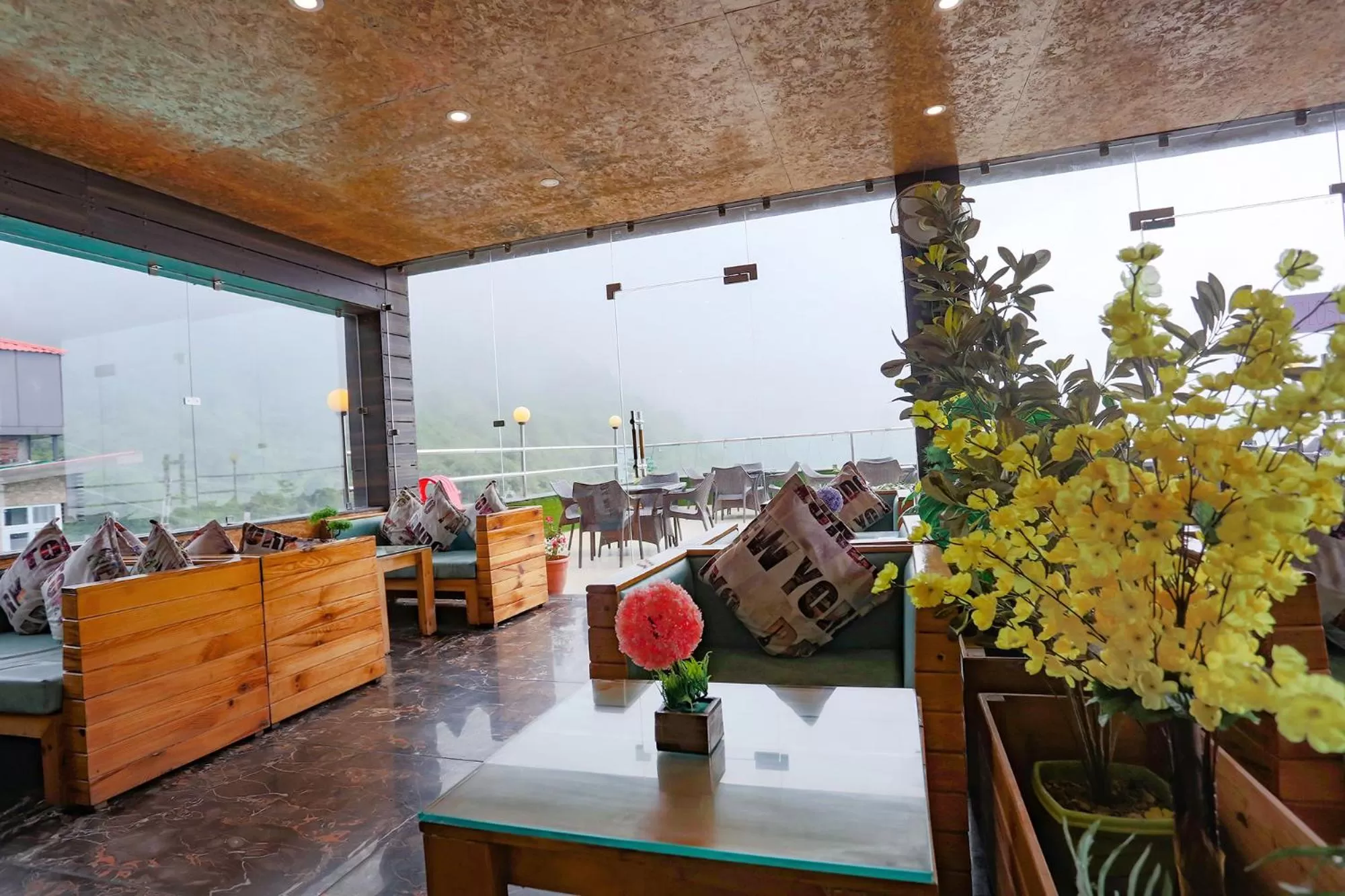 City view in FabHotel Winter Line Inn