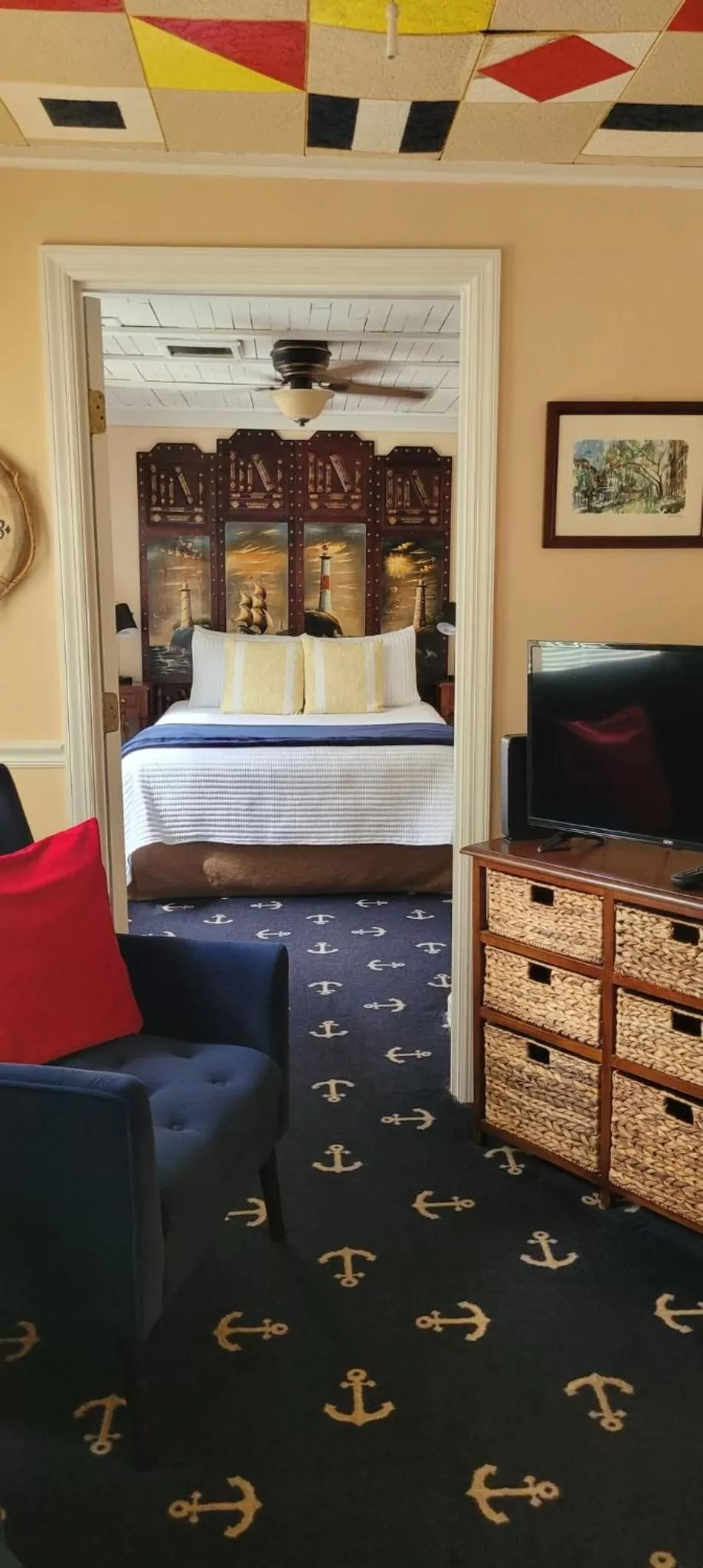 Bedroom, Seating Area in Tybee Island Inn Bed & Breakfast