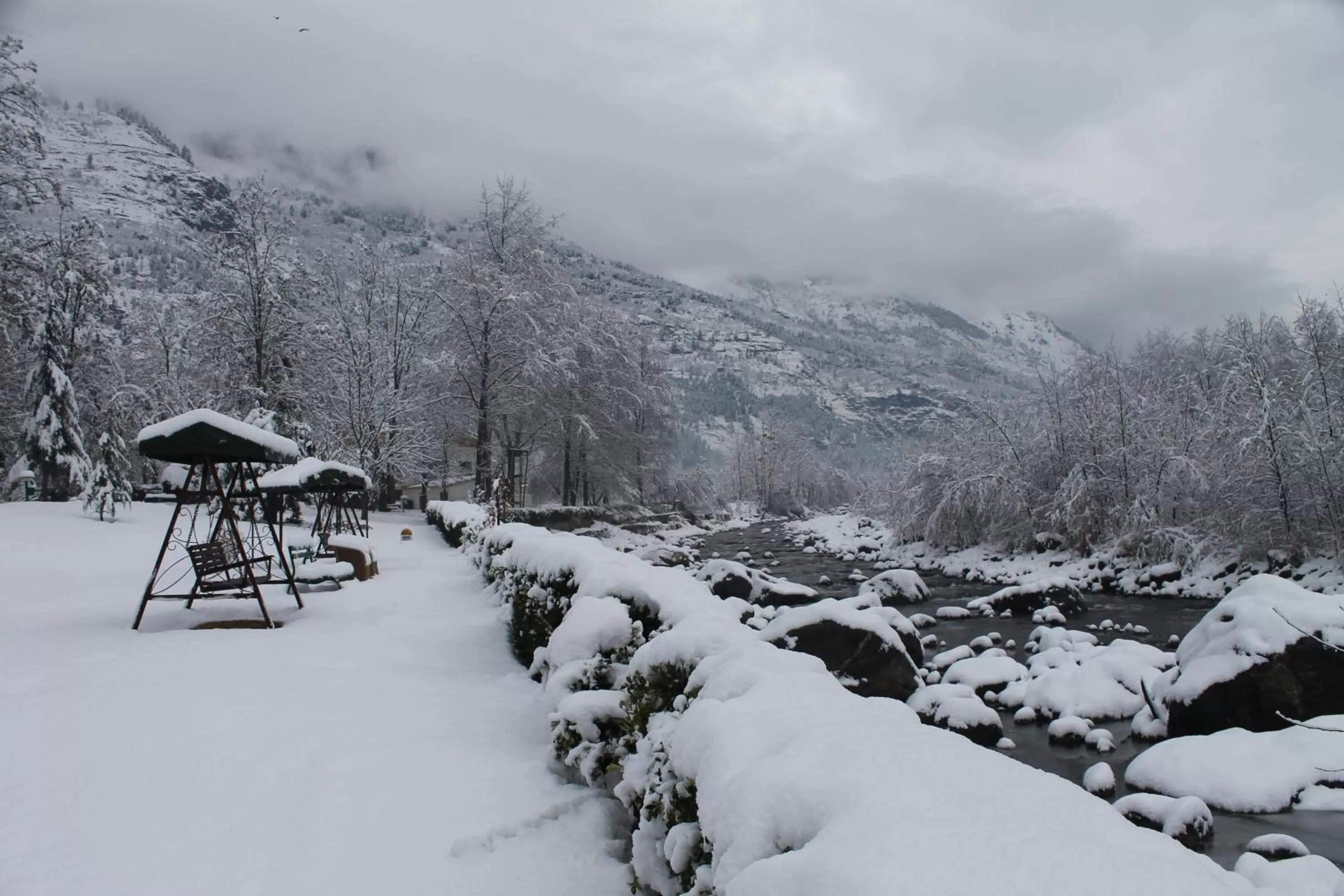 Winter in Span Resort and Spa, Manali