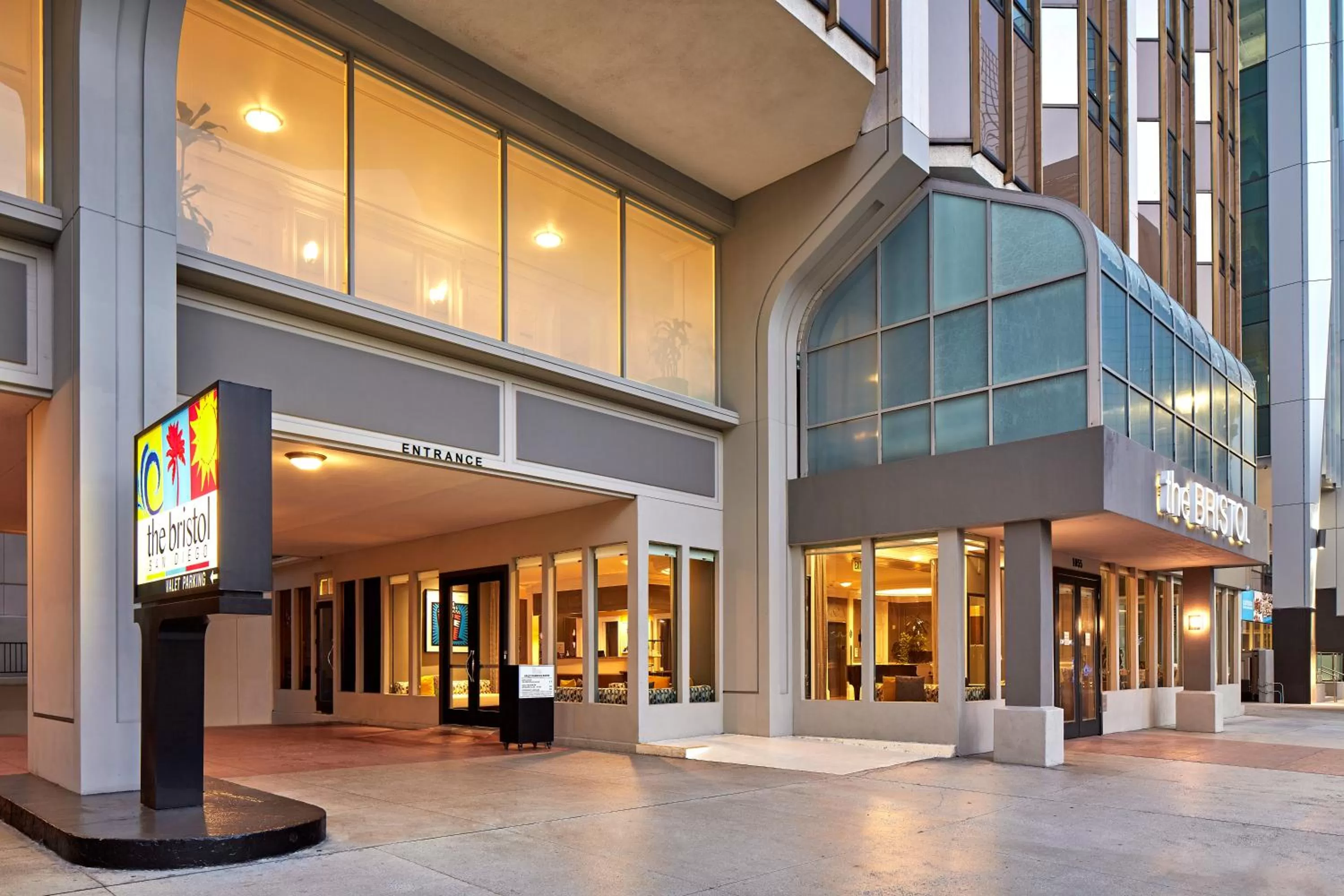 Property building in The Bristol Hotel San Diego