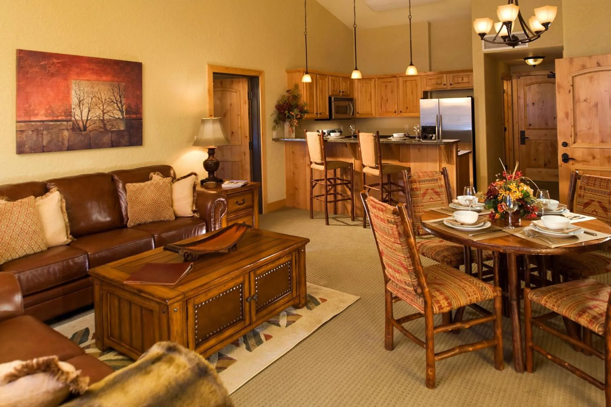 Living room in Silverado Lodge by Park City - Canyons Village