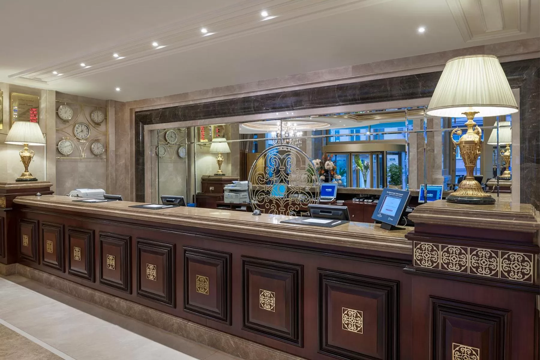 Lobby or reception in Elite World Istanbul Taksim