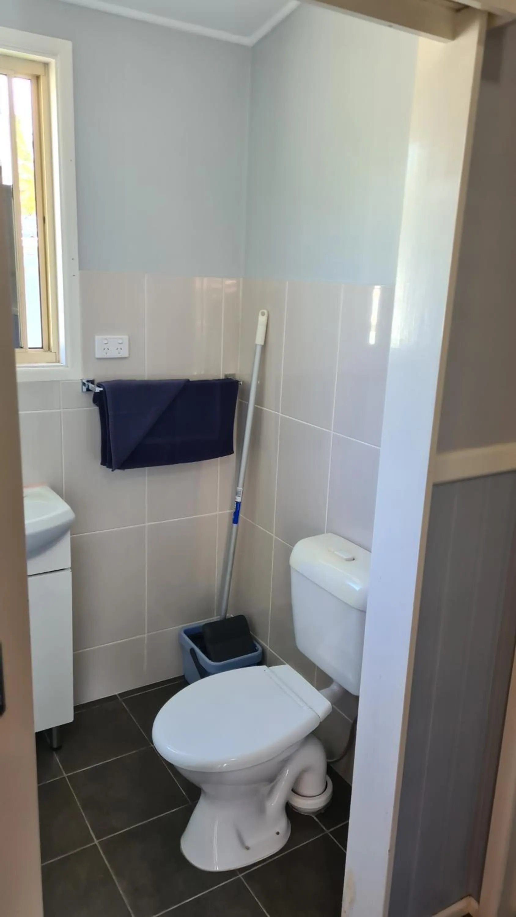 Toilet in Banana Coast Caravan Park
