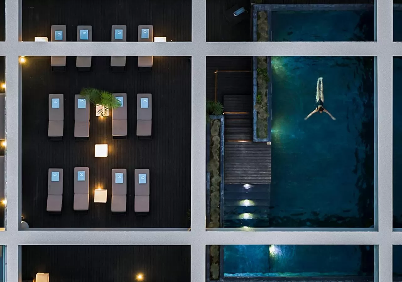 Swimming pool in Octant Ponta Delgada