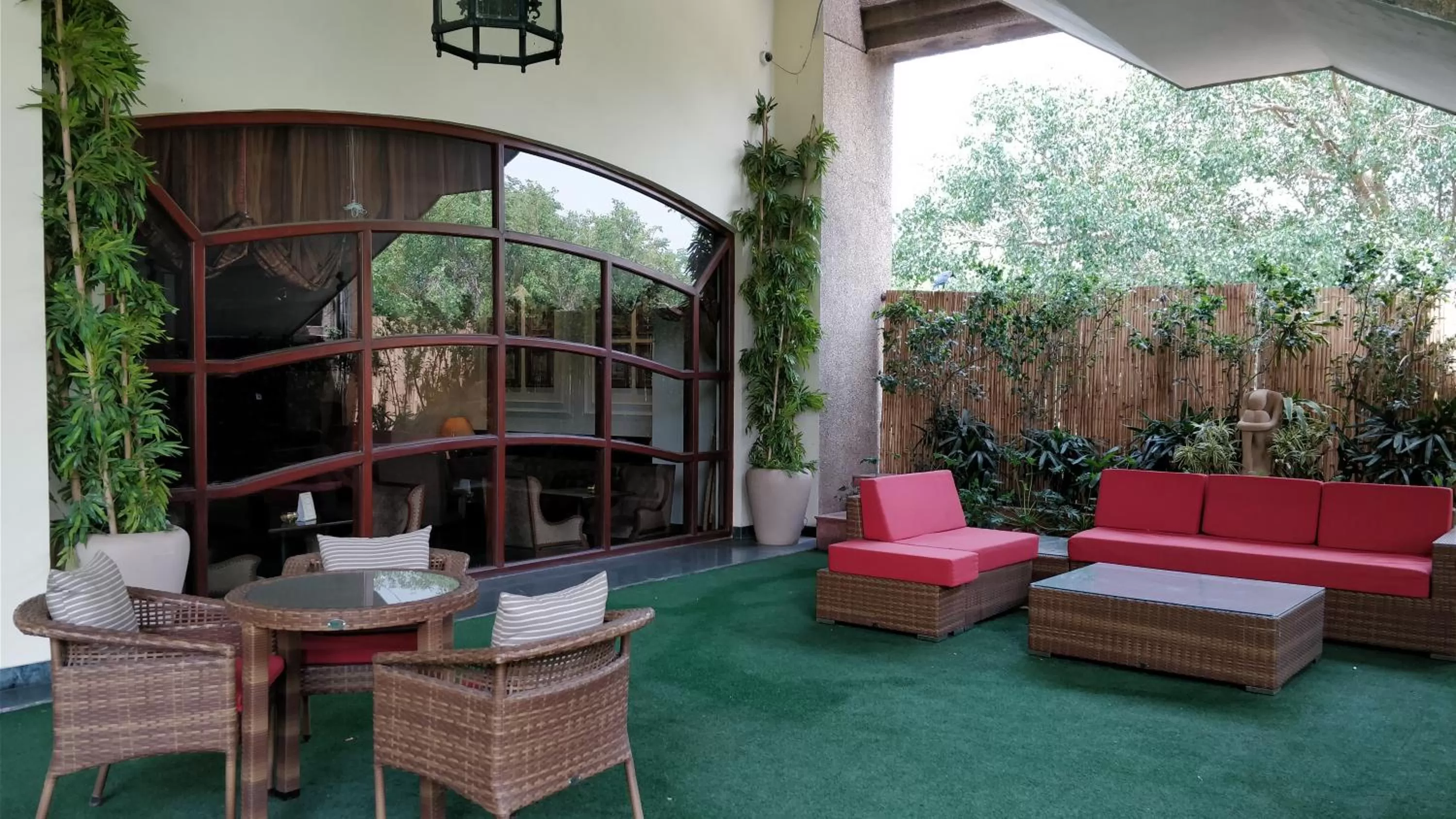 Patio in Eros Hotel New Delhi, Nehru Place