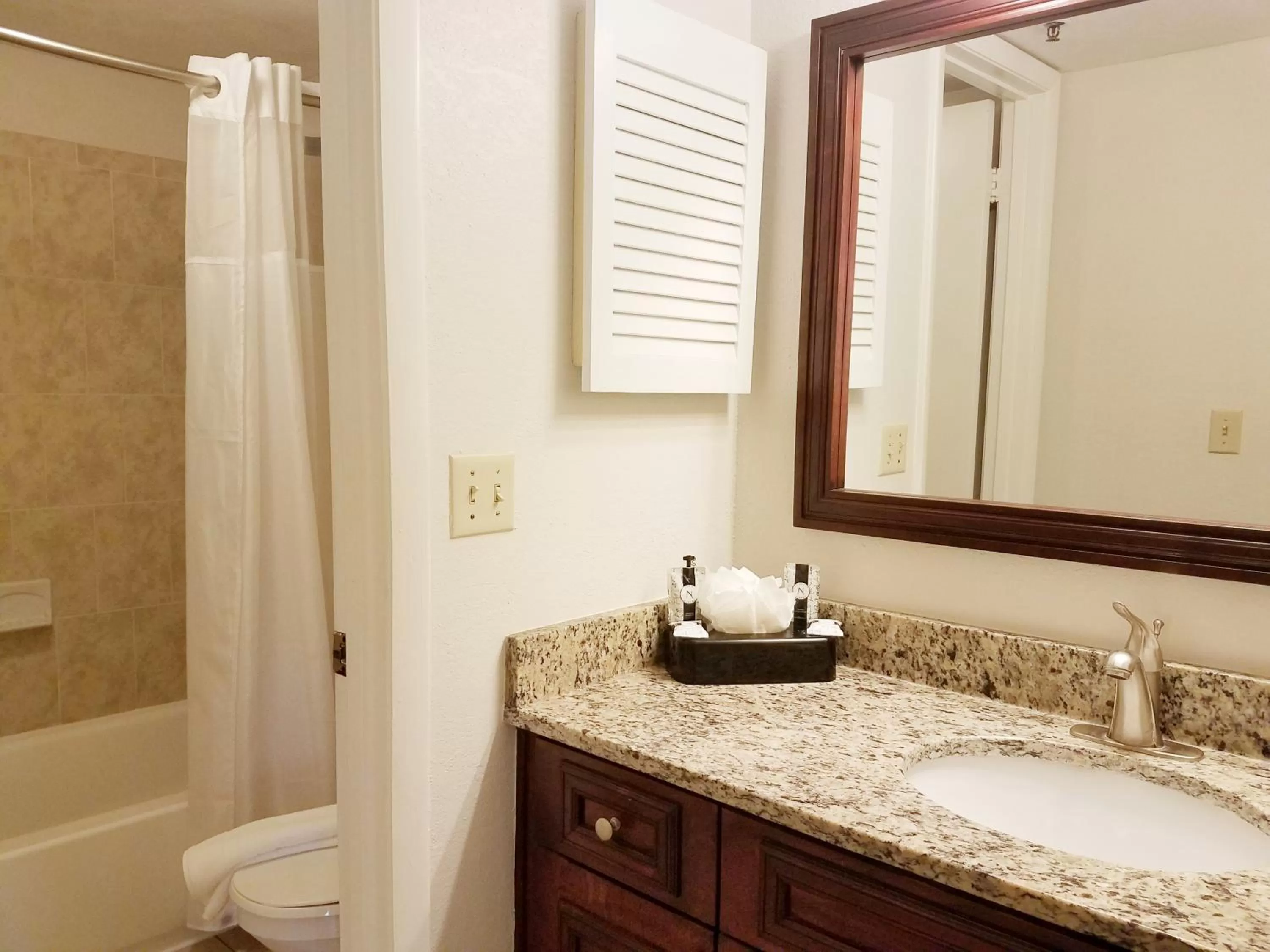 Bathroom in Parc Corniche Condominium Suites