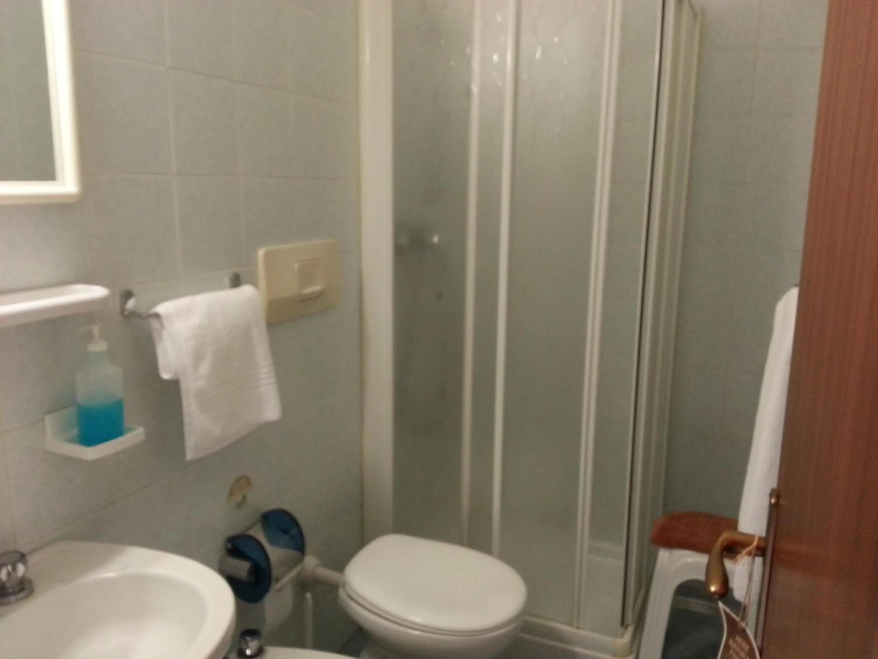 Bathroom in Hotel Stazione