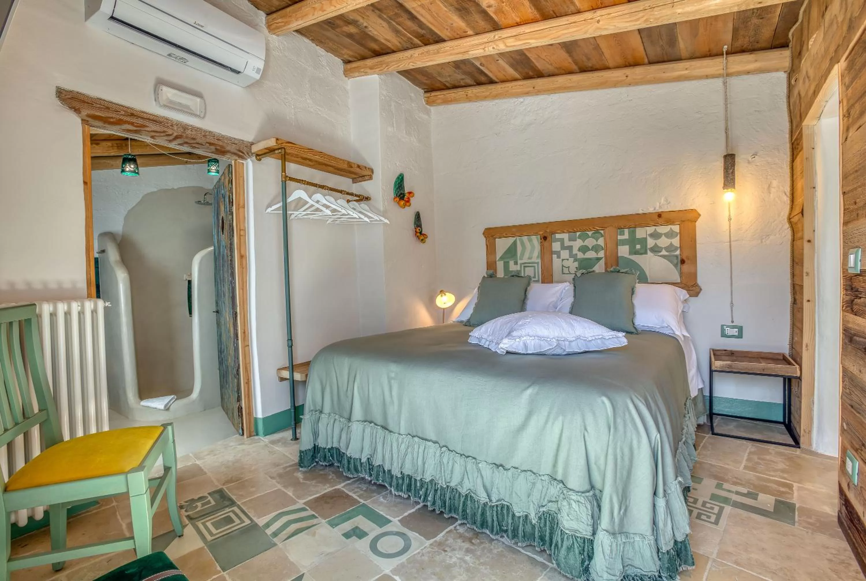 Bed in Trulli Terra Magica