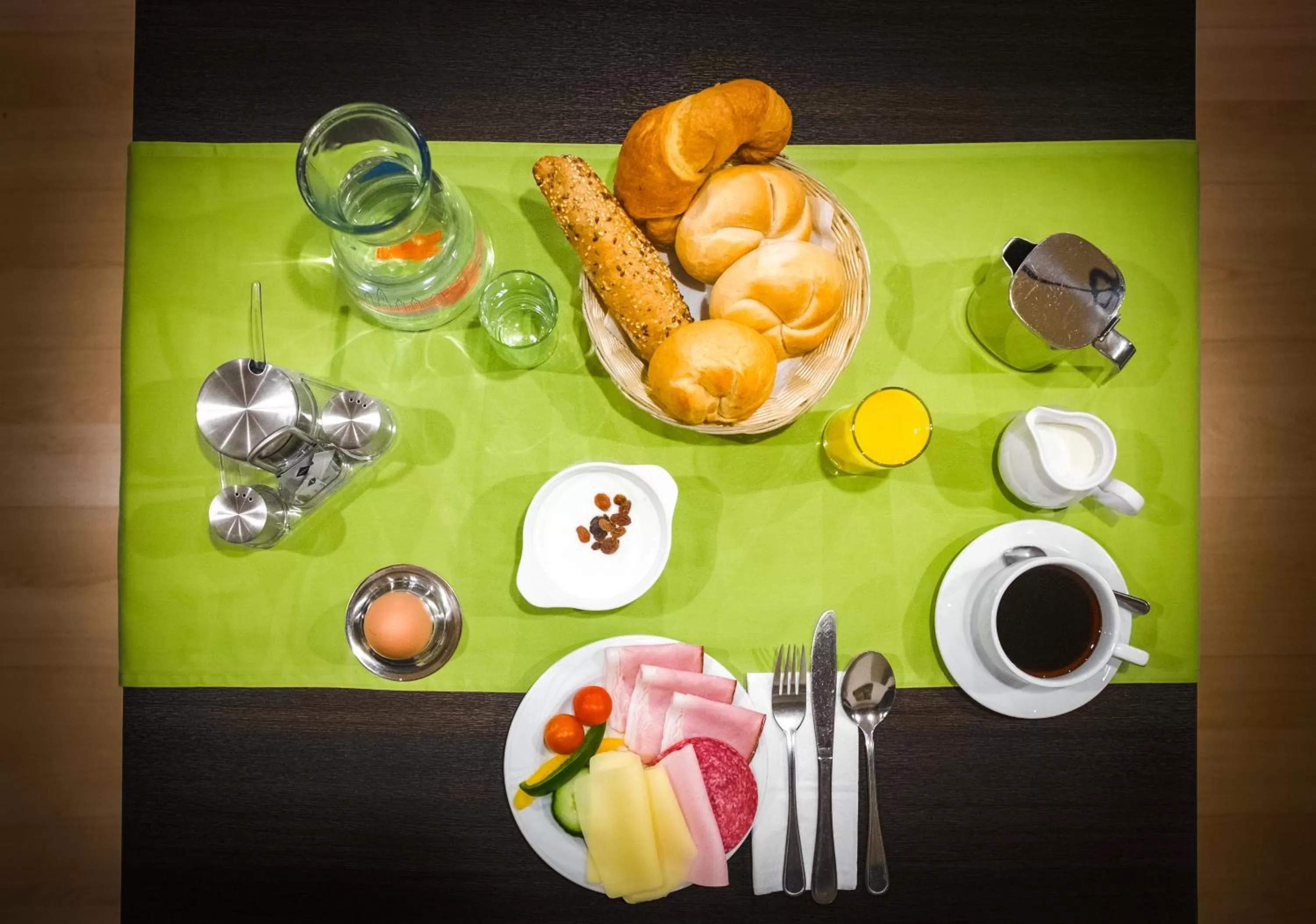 Buffet breakfast in Hotel-Pension Wild