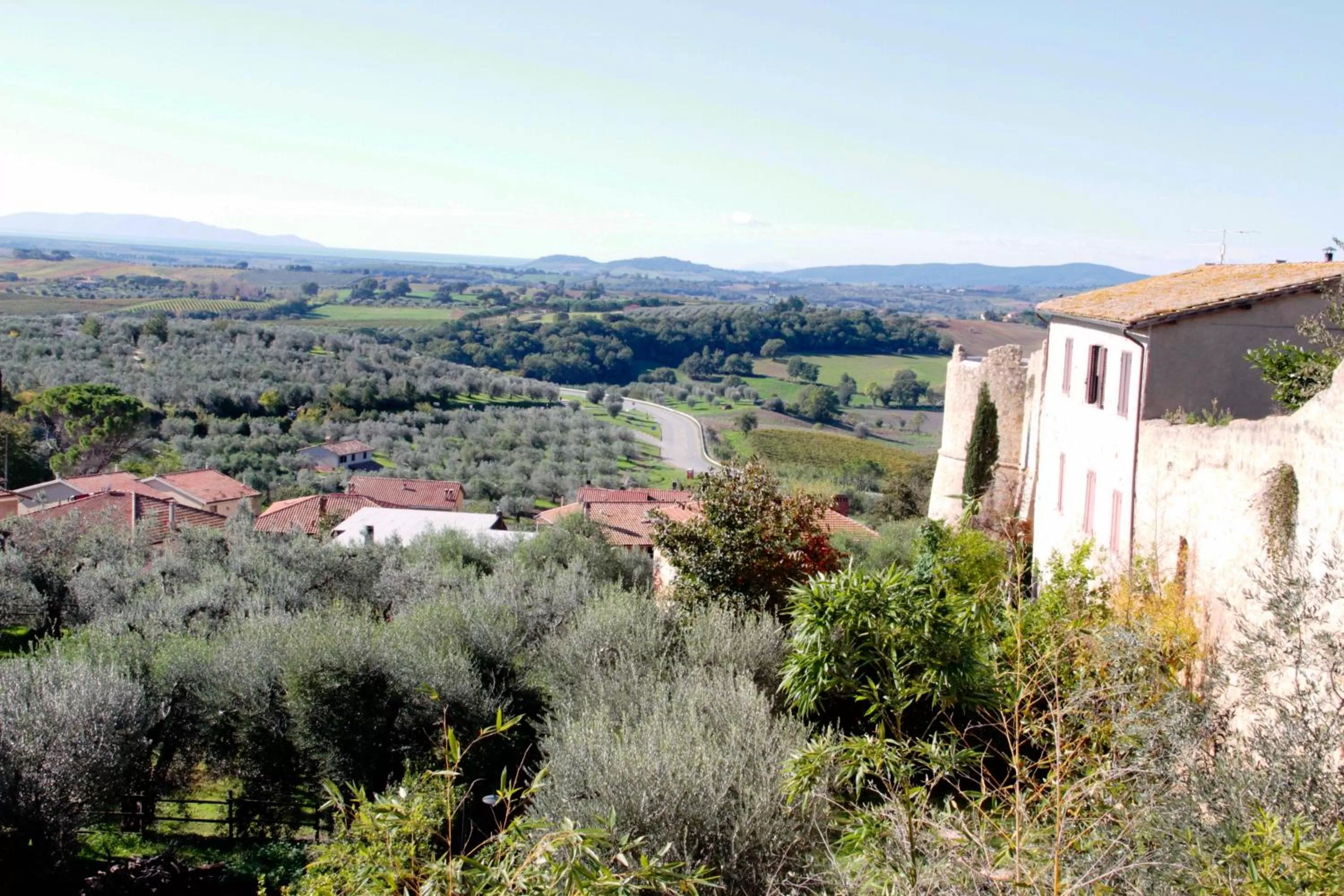 Garden view in Locanda Delle Mura Anna De Croy
