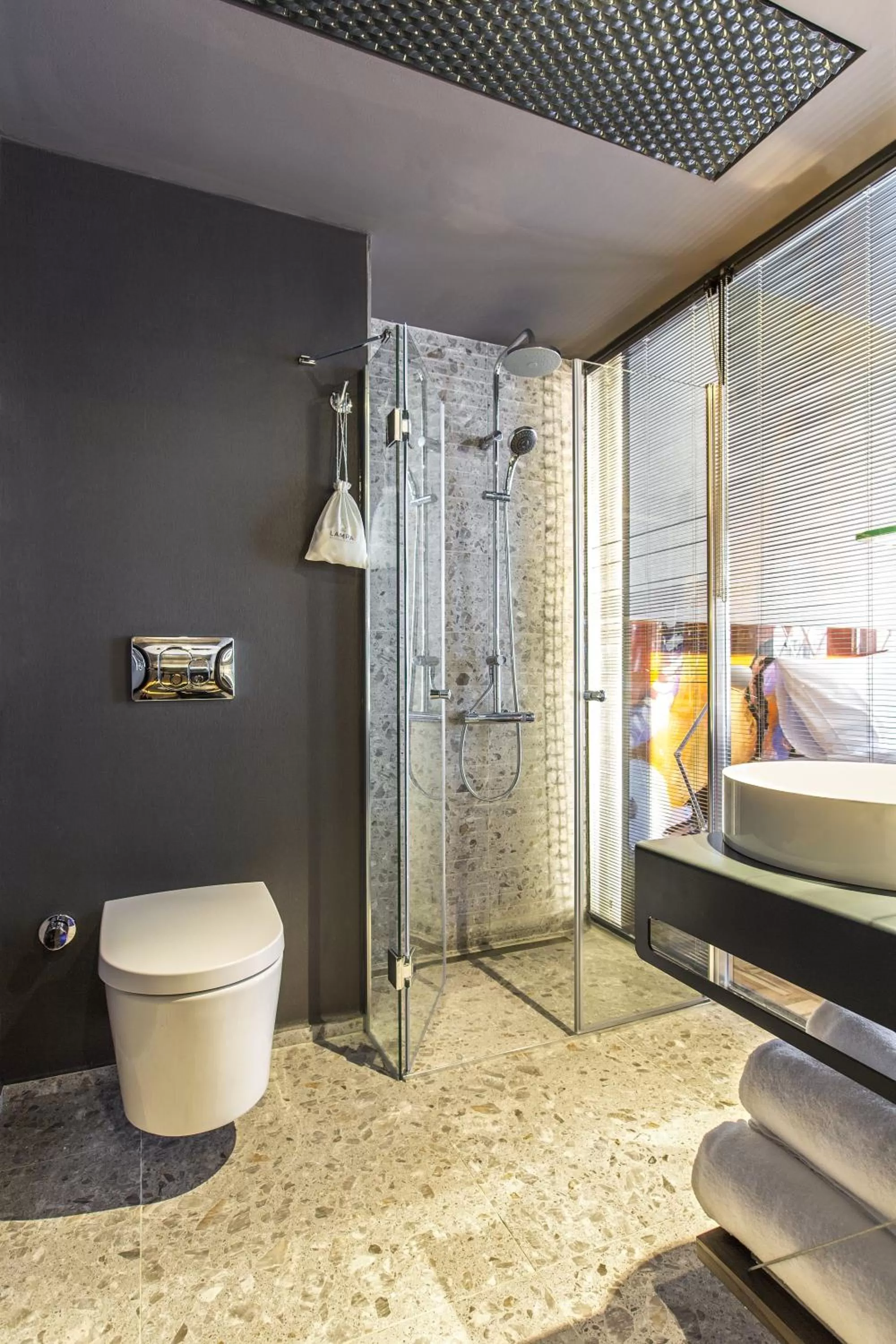 Shower in Lampa Design Hotel-Special Category