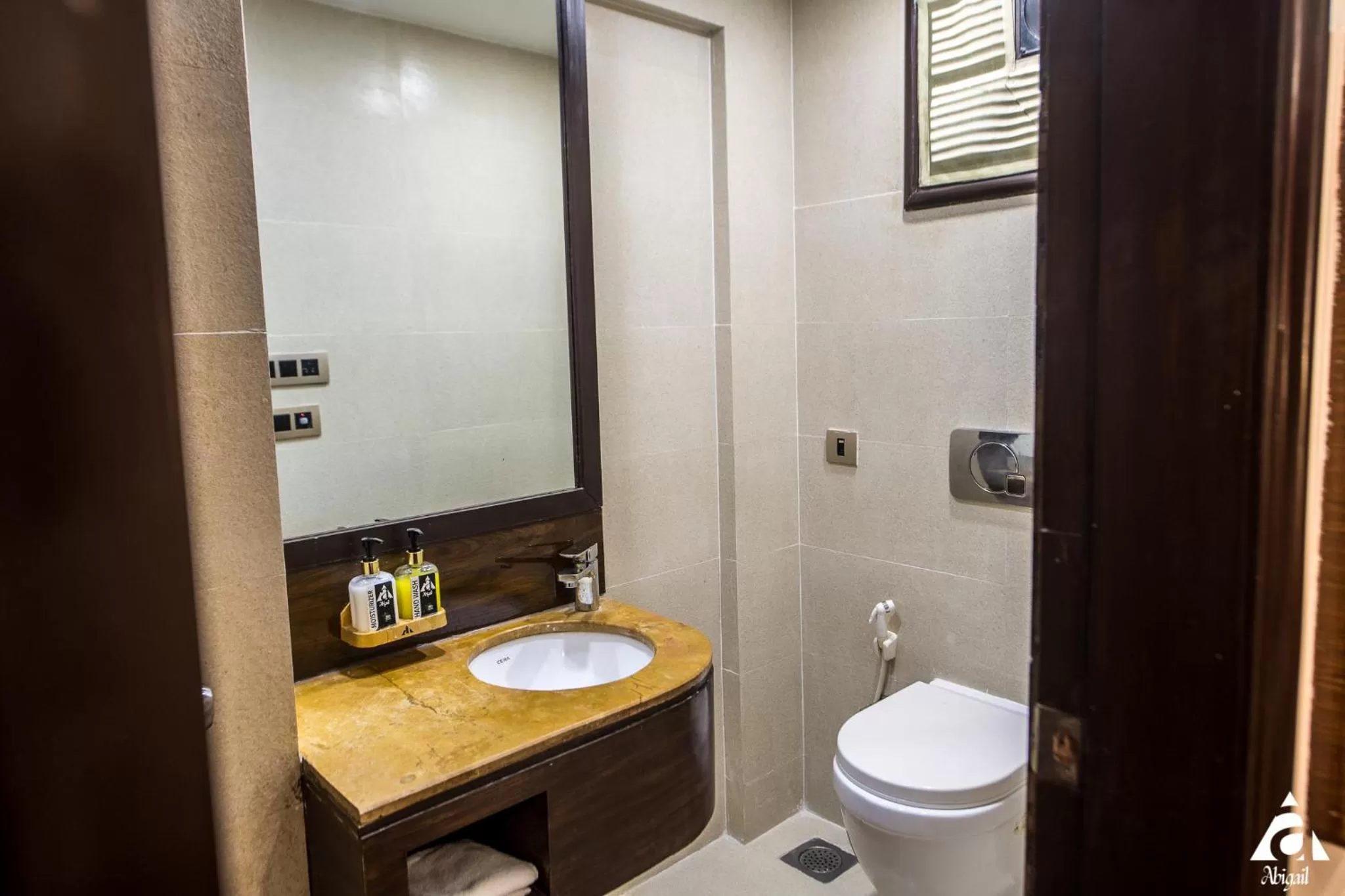 Bathroom in Hotel Abigail Goradia's