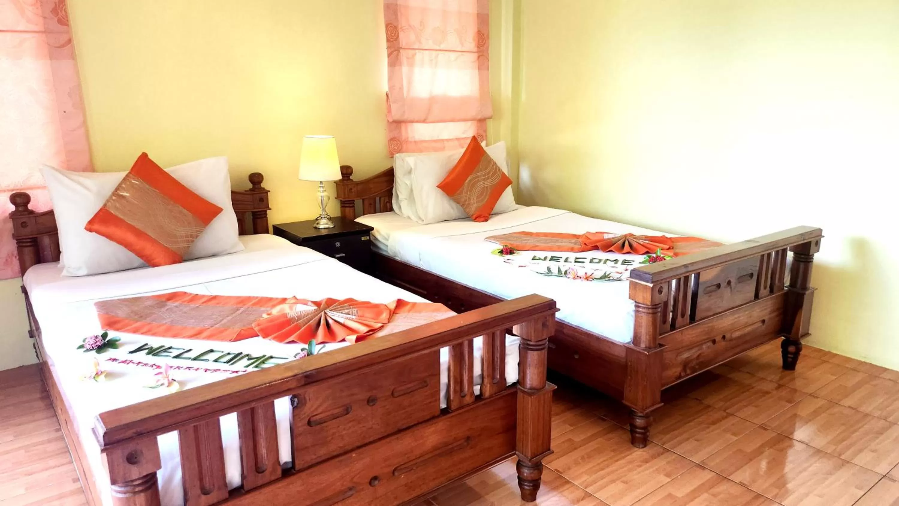 Bed in Sawaddee Aonang Resort