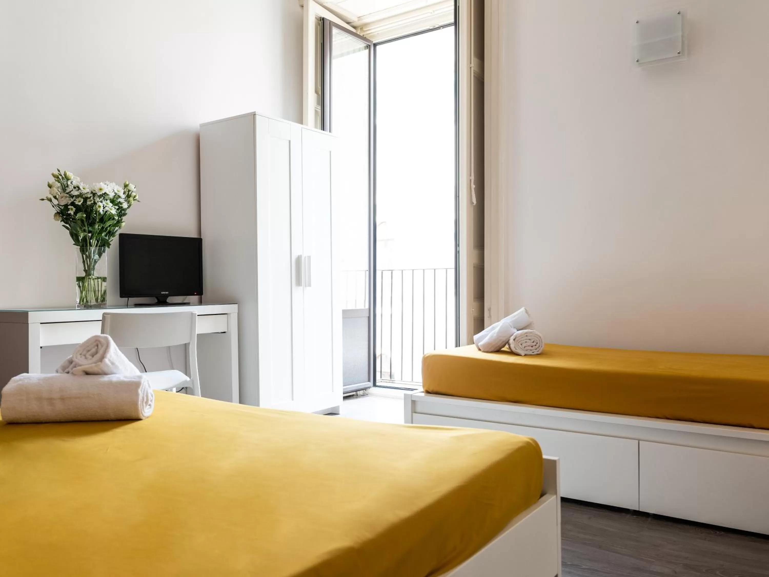 Bedroom, Bed in B&B Università