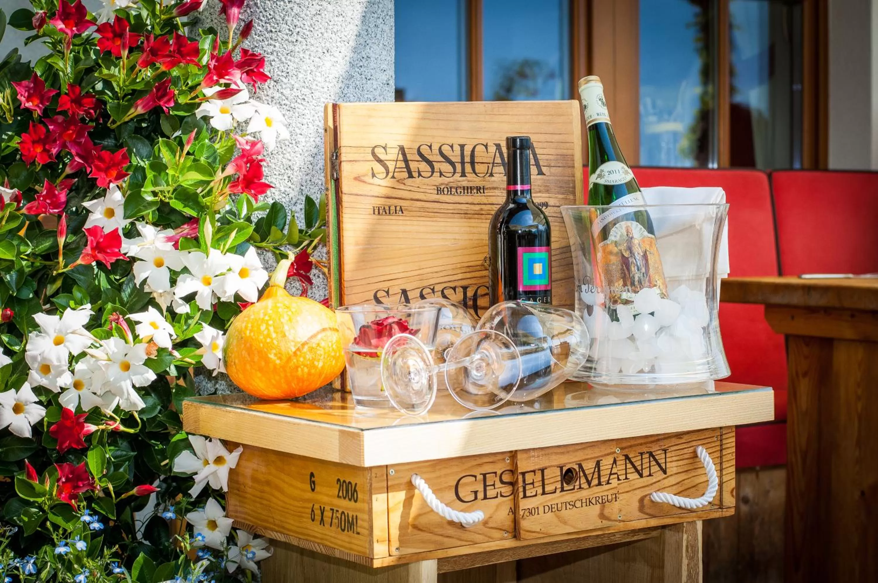 Restaurant/places to eat in Hotel und Alpen Apartments mit Sauna - Bürglhöh