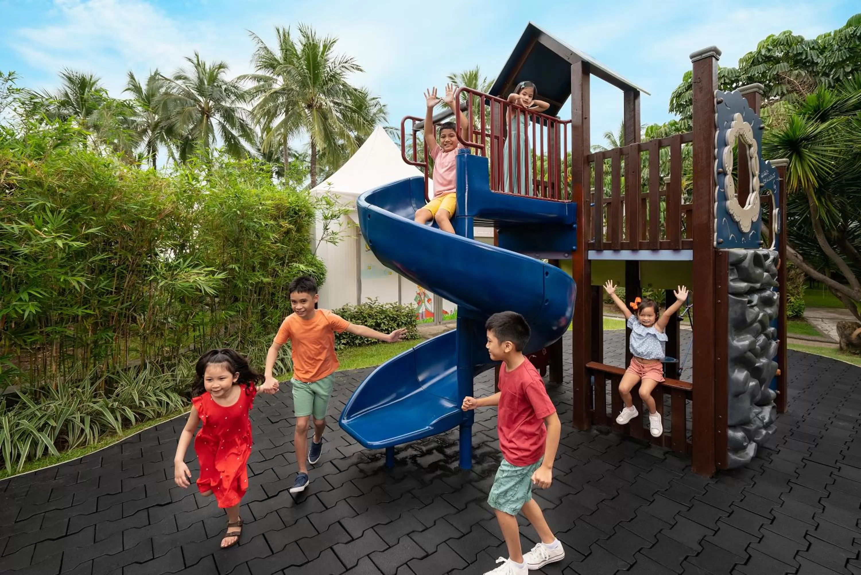Children play ground in Sofitel Philippine Plaza Manila
