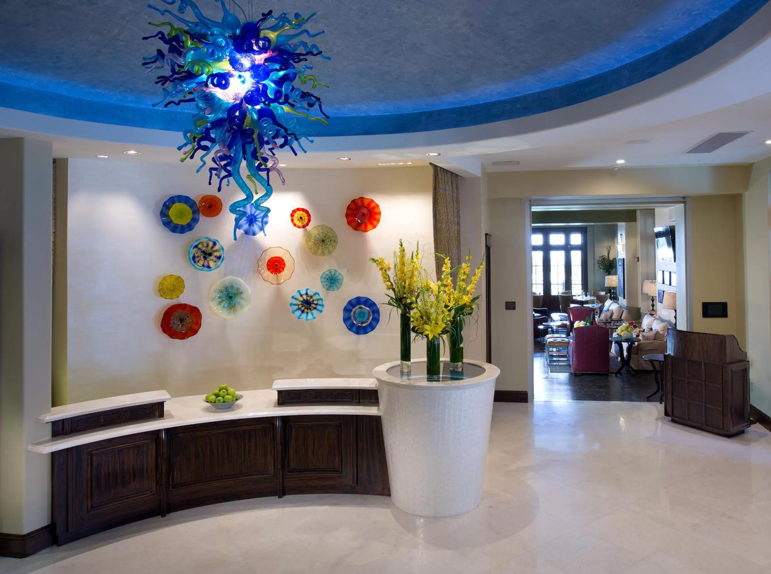 Lobby or reception in The Pearl Hotel