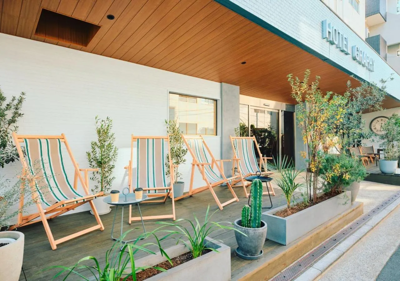 Property building in Hotel Graphy Nezu