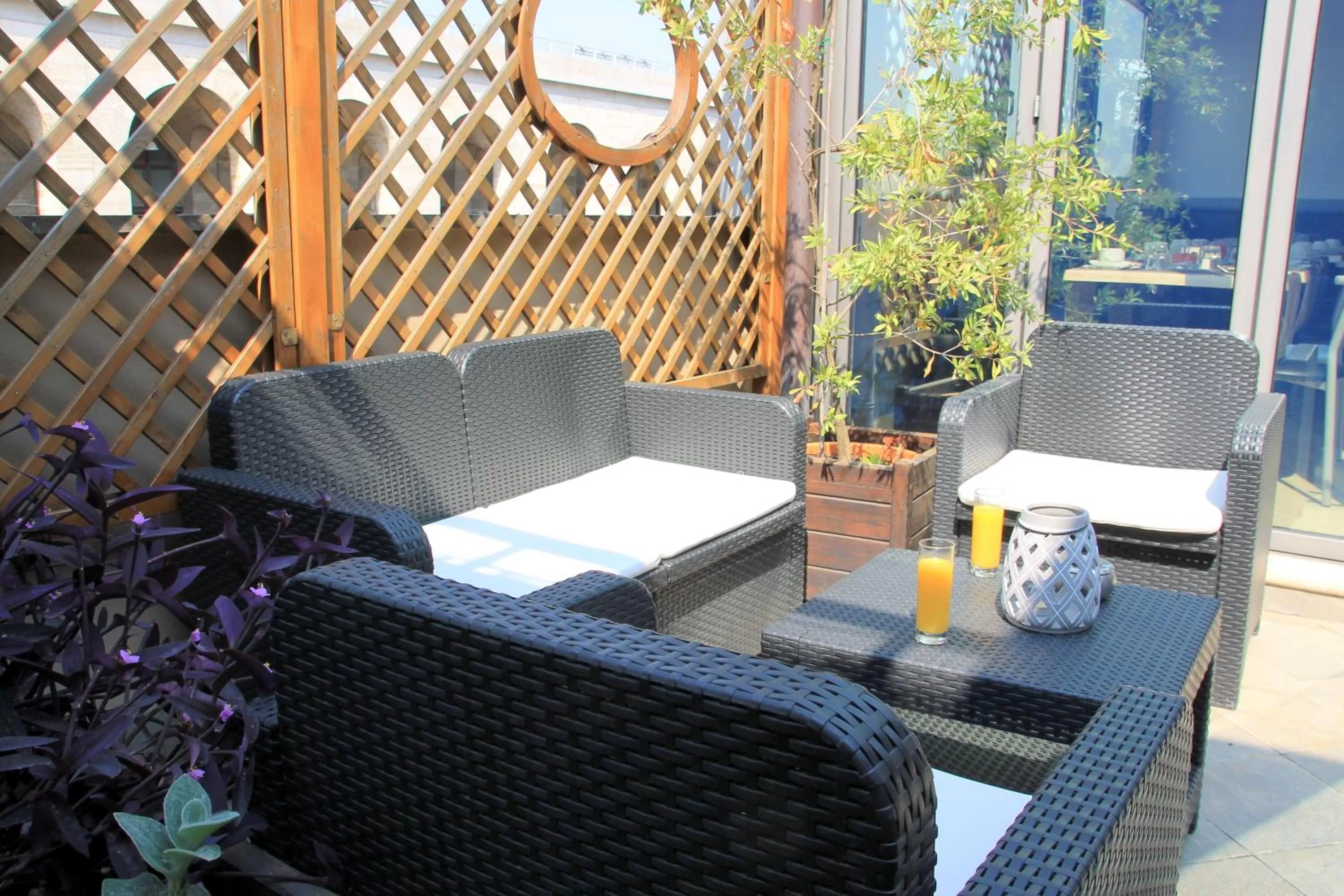 Balcony/Terrace in Hotel Aphrodite